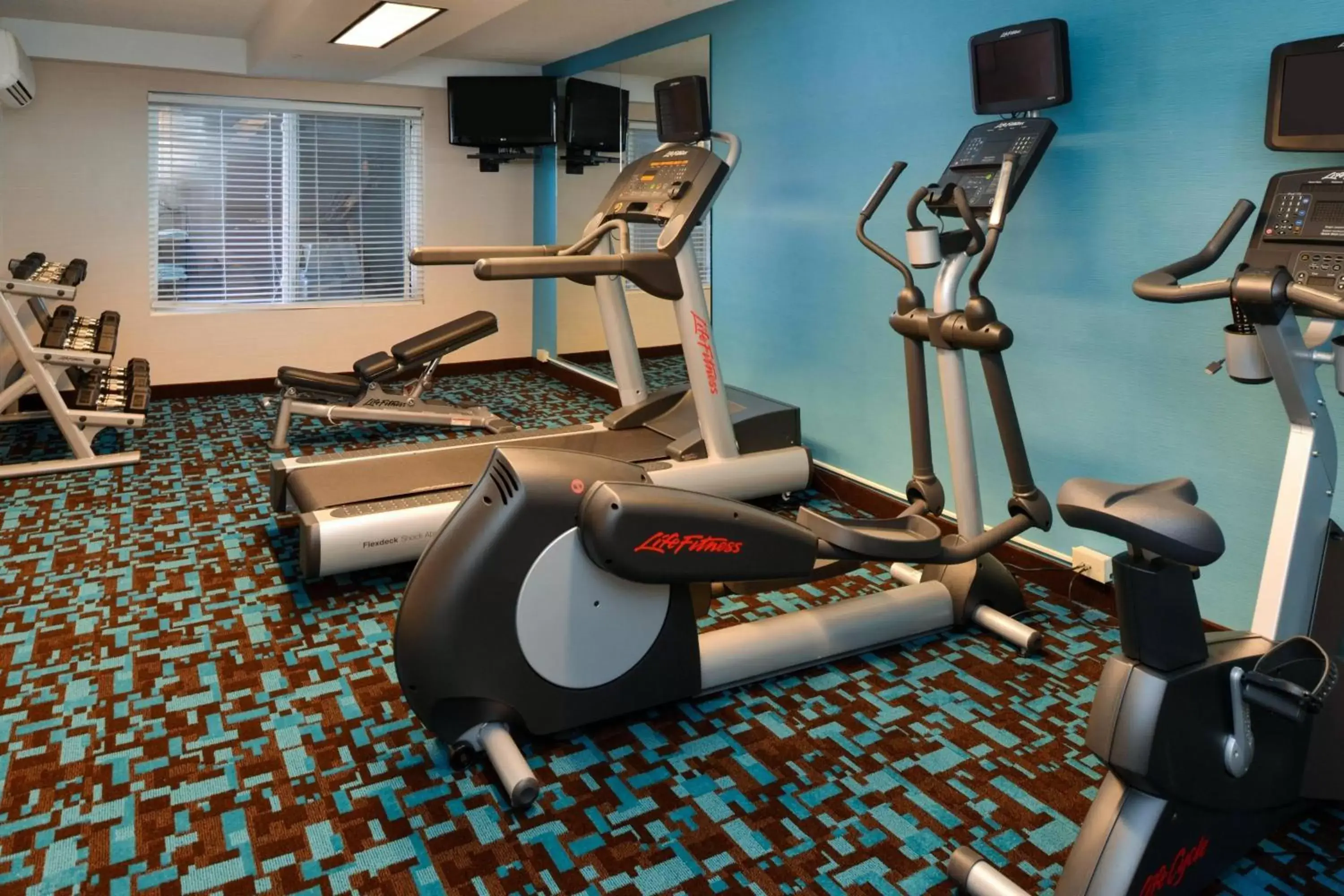 Fitness centre/facilities, Fitness Center/Facilities in Fairfield Inn & Suites by Marriott Lexington Georgetown/College Inn