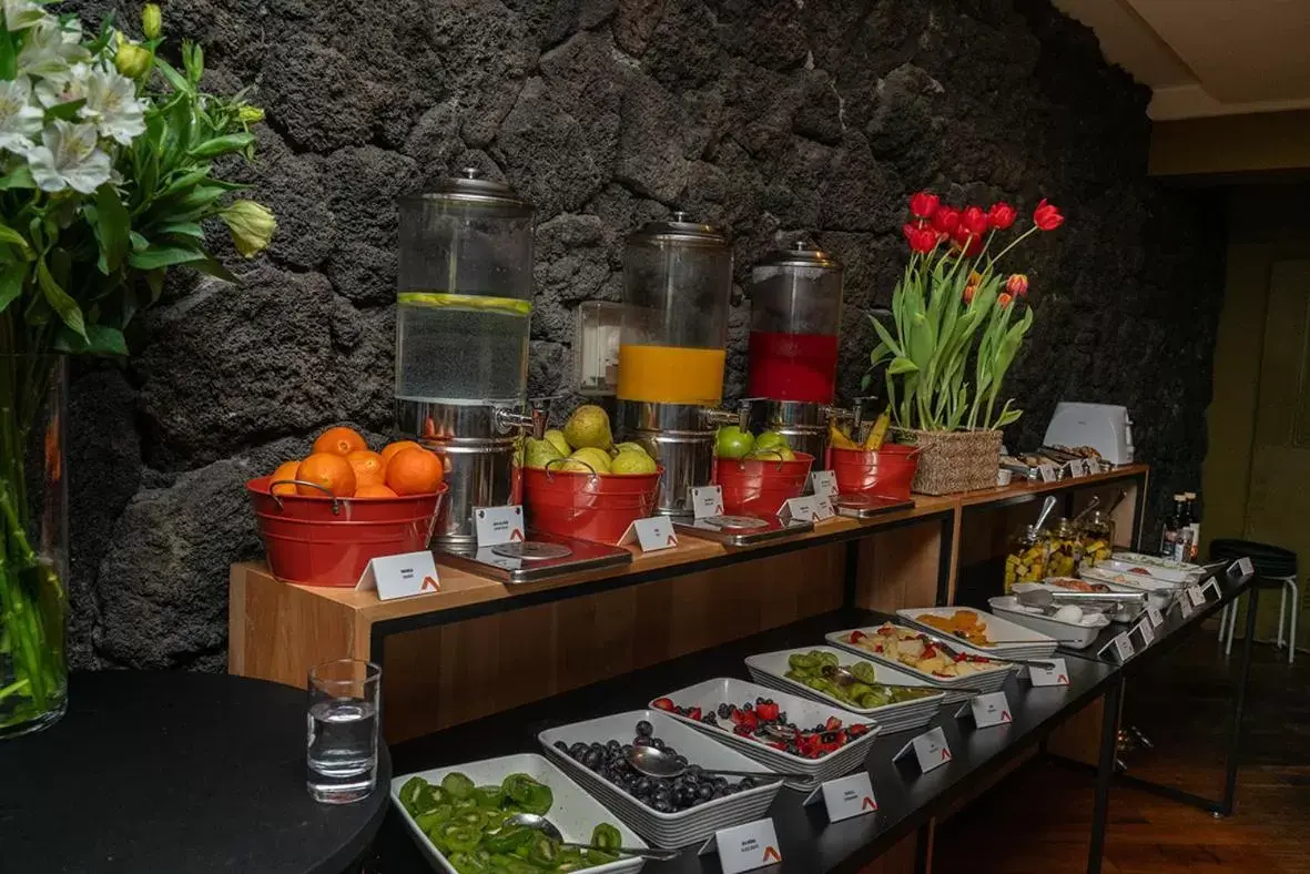Buffet breakfast in Hotel Cumbres Puerto Varas