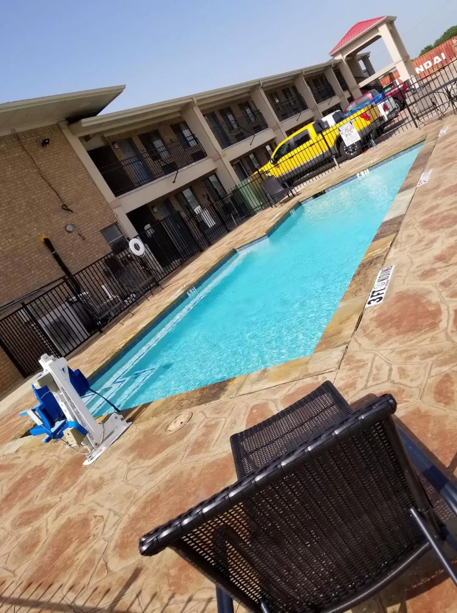 Swimming Pool in SureStay Hotel by Best Western Terrell