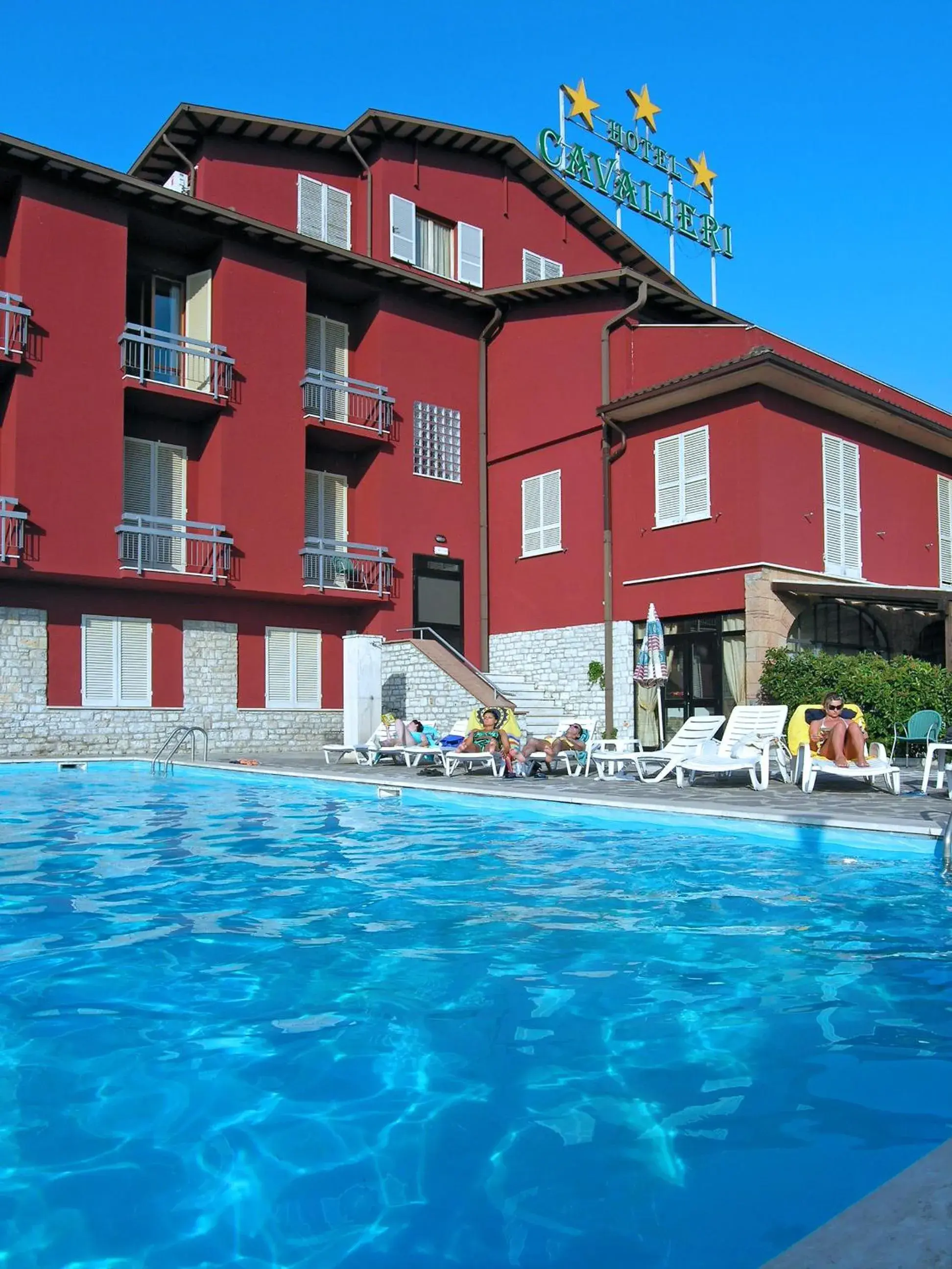 Swimming Pool in Hotel Cavalieri