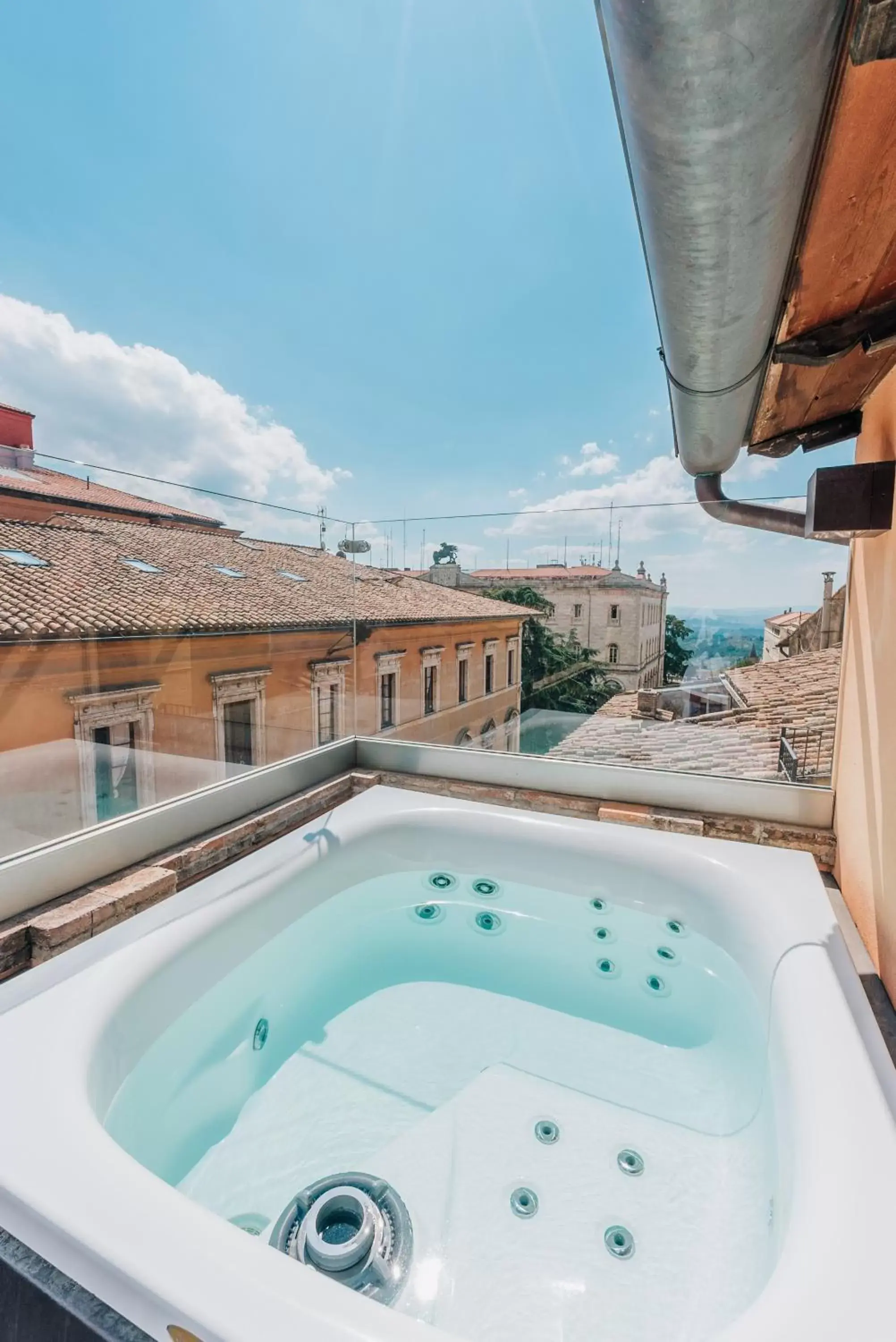 Swimming pool in Locanda della Posta Boutique Hotel