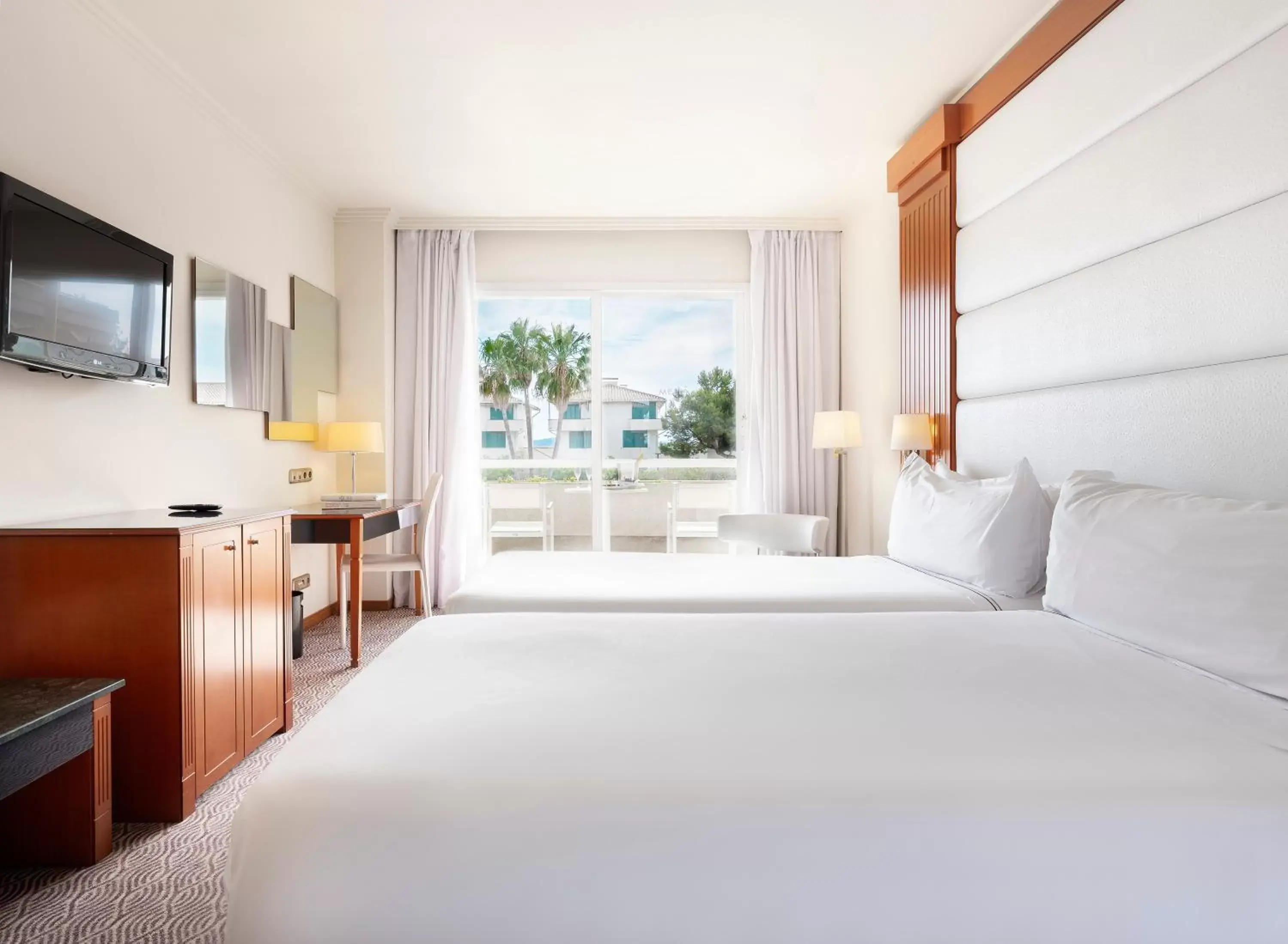 Bed in Melia Sitges