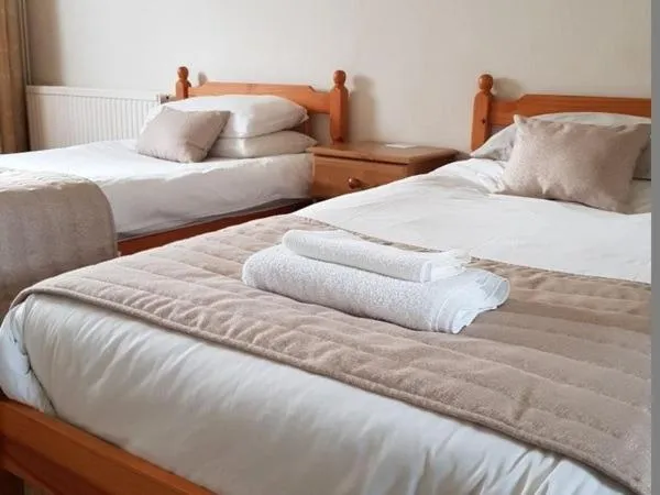 Bedroom, Bed in A35 Pit Stop Rooms