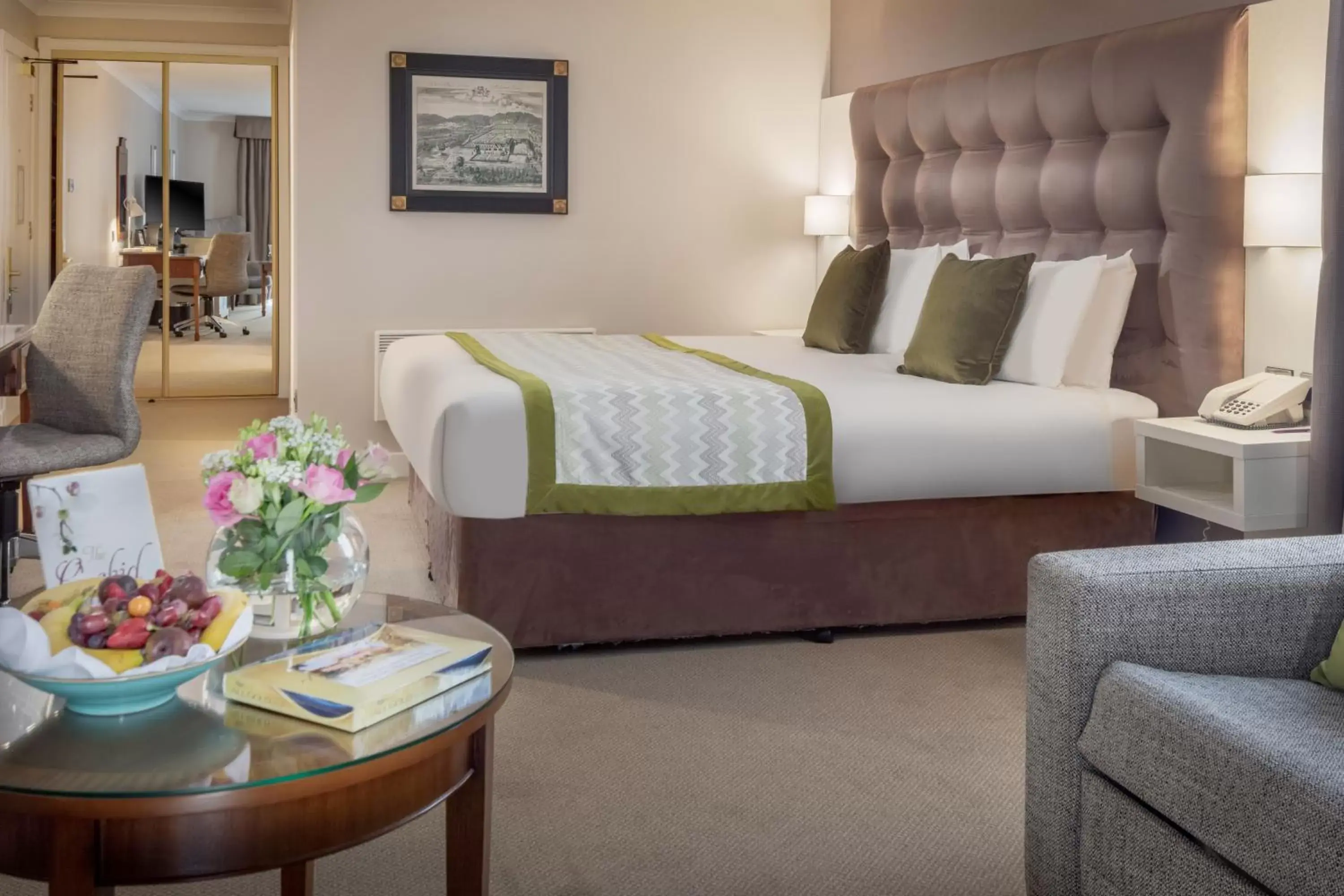 Bedroom, Bed in Mercure Shrewsbury Albrighton Hall Hotel & Spa