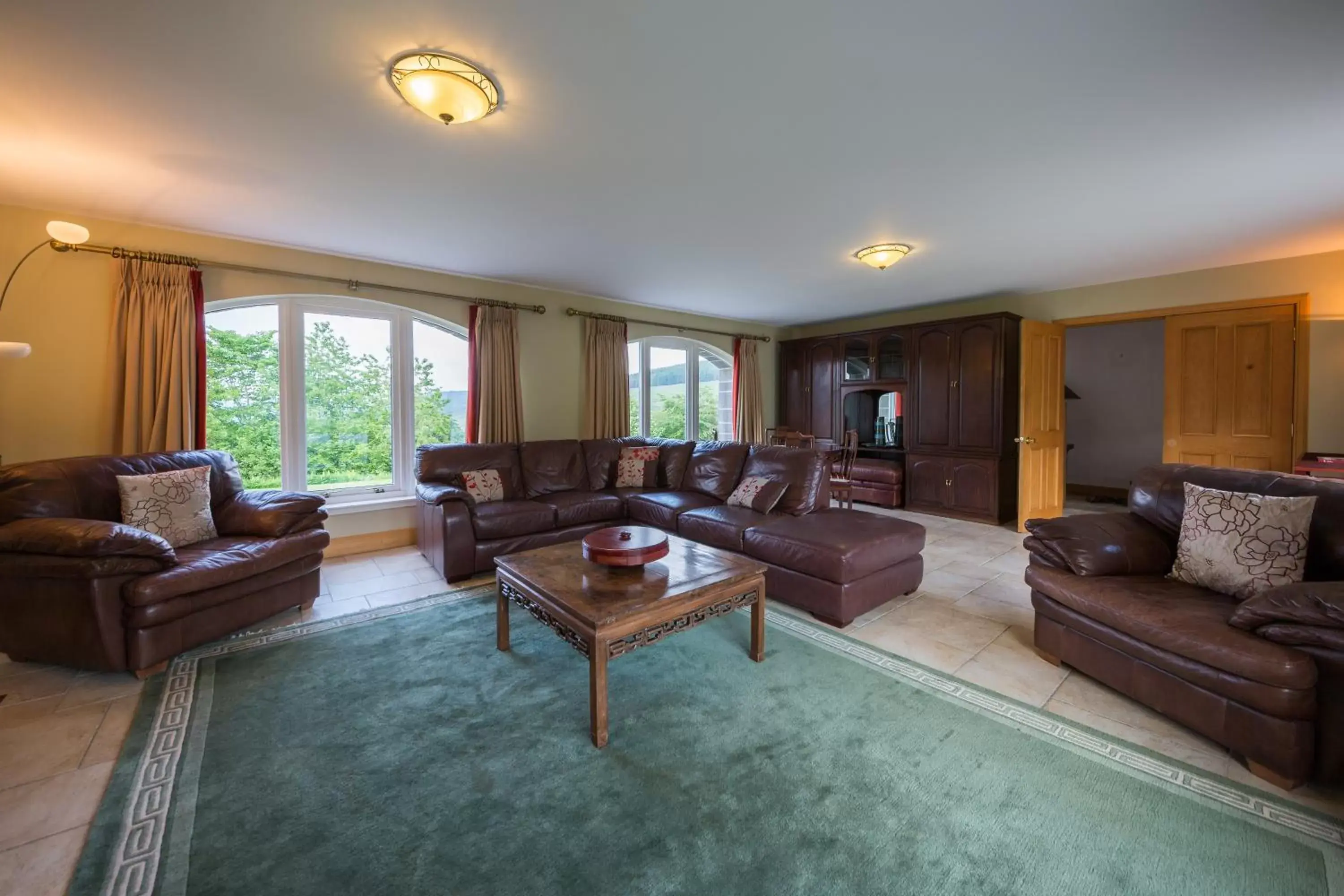 Living room, Seating Area in Errichel House and Cottages