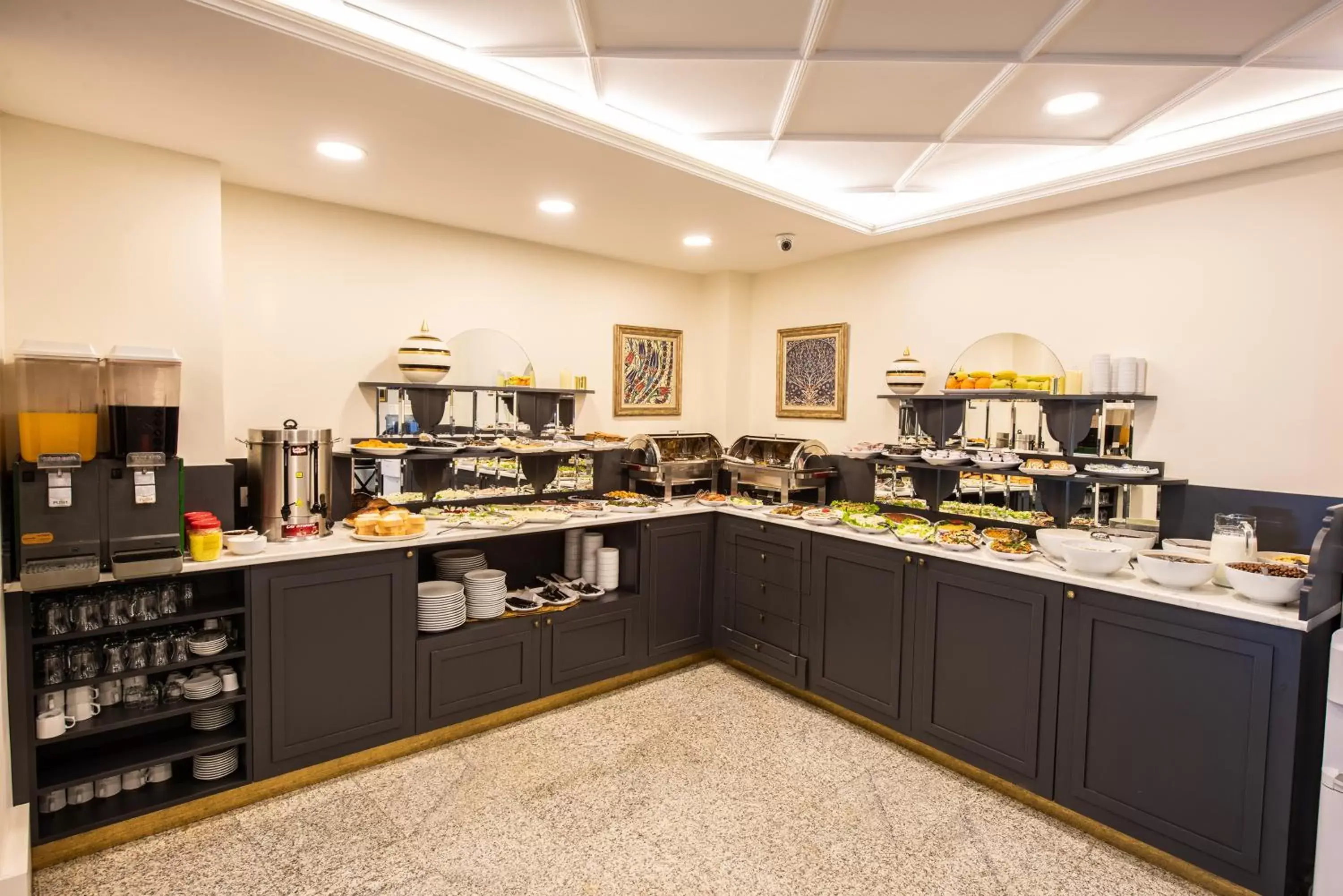 Buffet breakfast in Royal Bosphorus Hotel & SPA Hamam Buffet breakfast in Royal Bosphorus Hotel & SPA Hamam