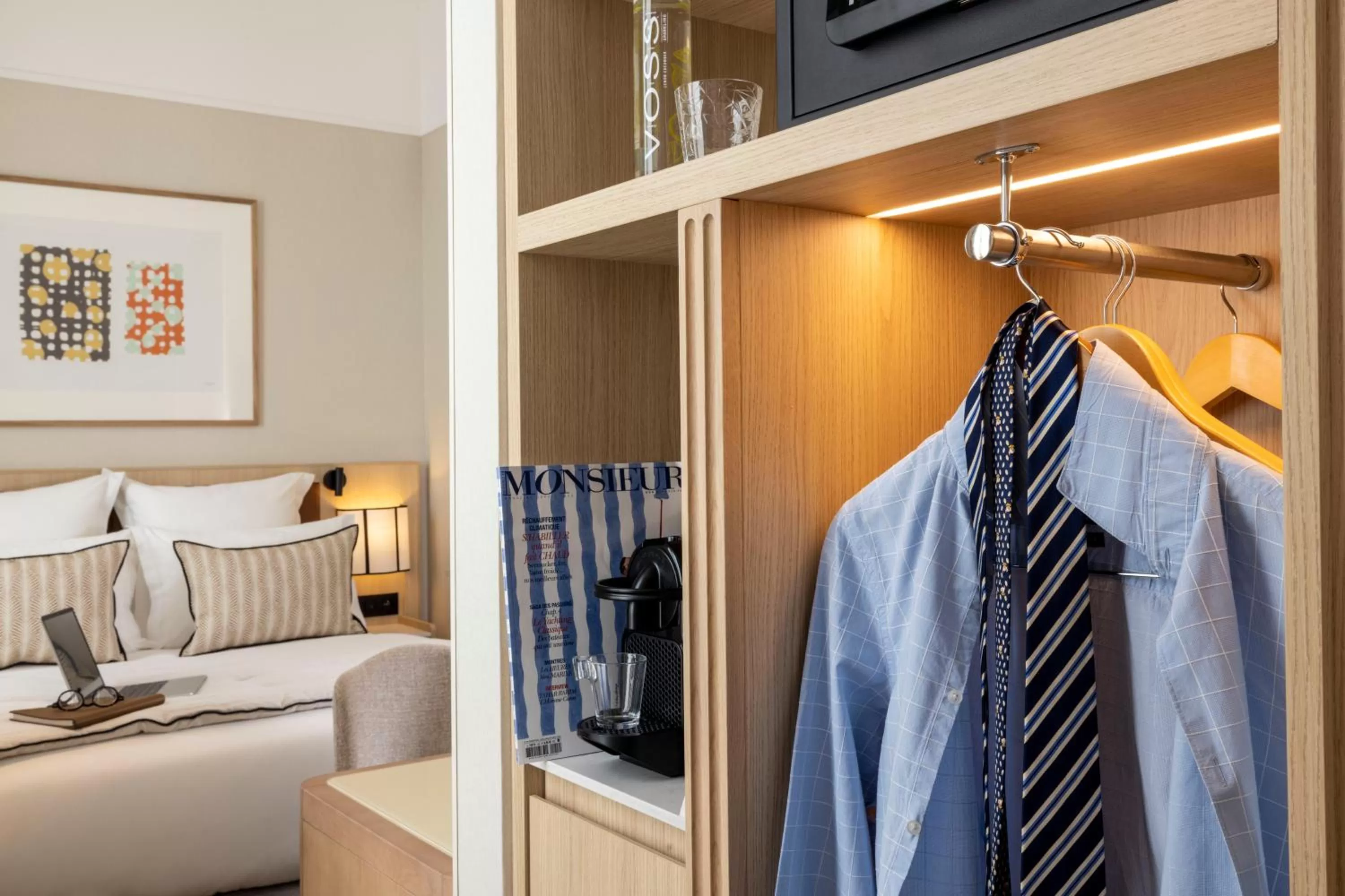 wardrobe in Hotel Duminy-Vendome