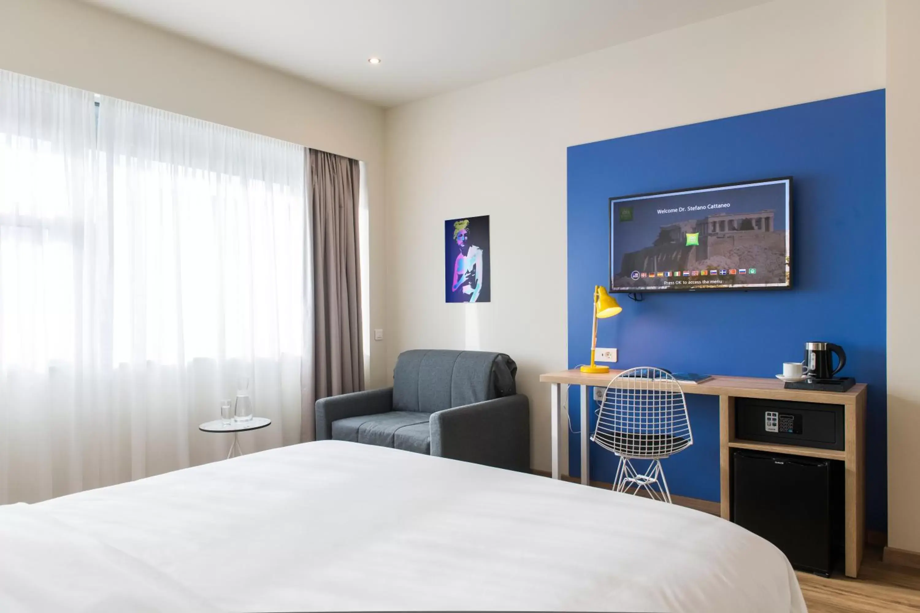Bed, Room Photo in ibis Styles Athens Routes