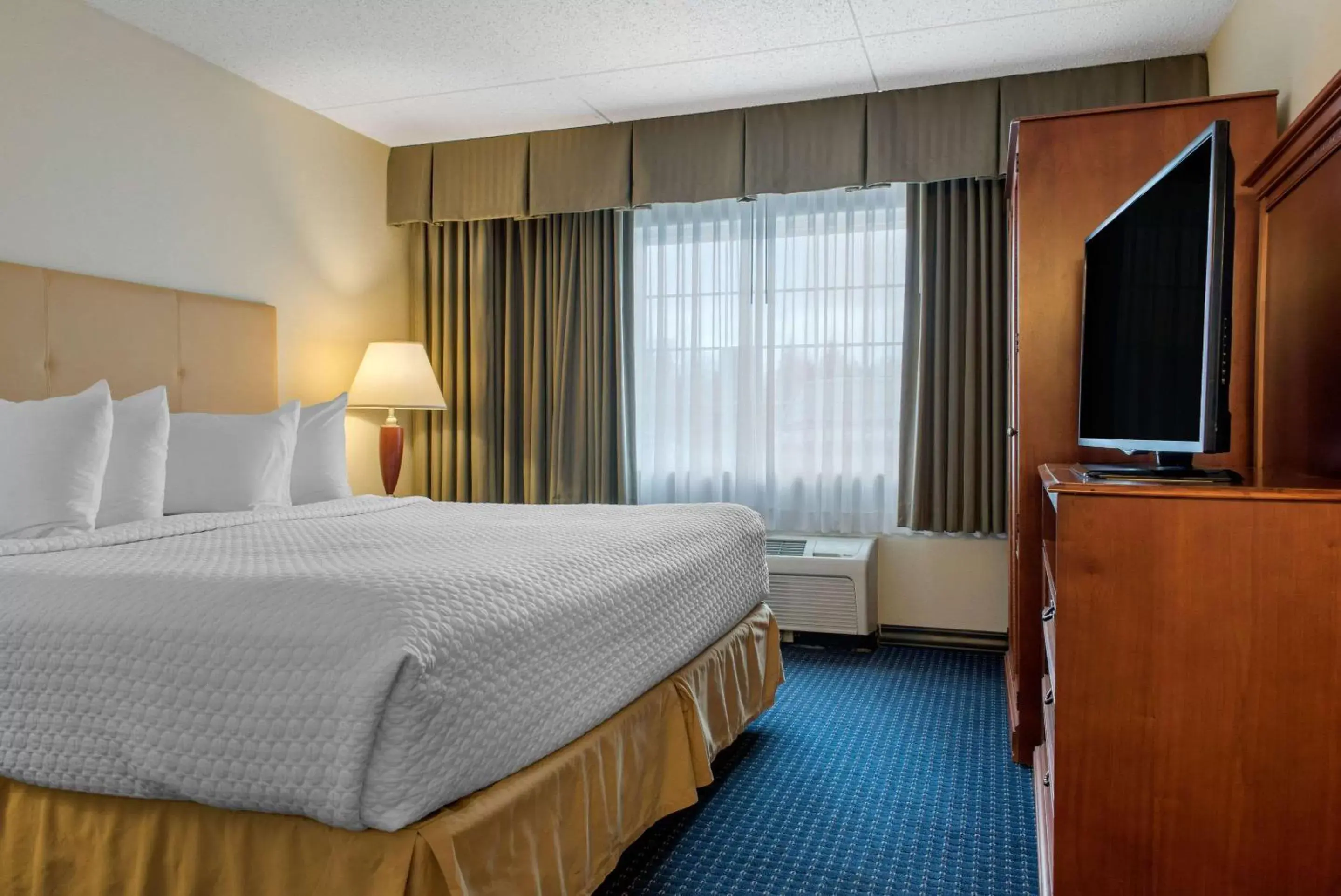 Photo of the whole room, Bed in Quality Hotel Conference Center Cincinnati Blue Ash