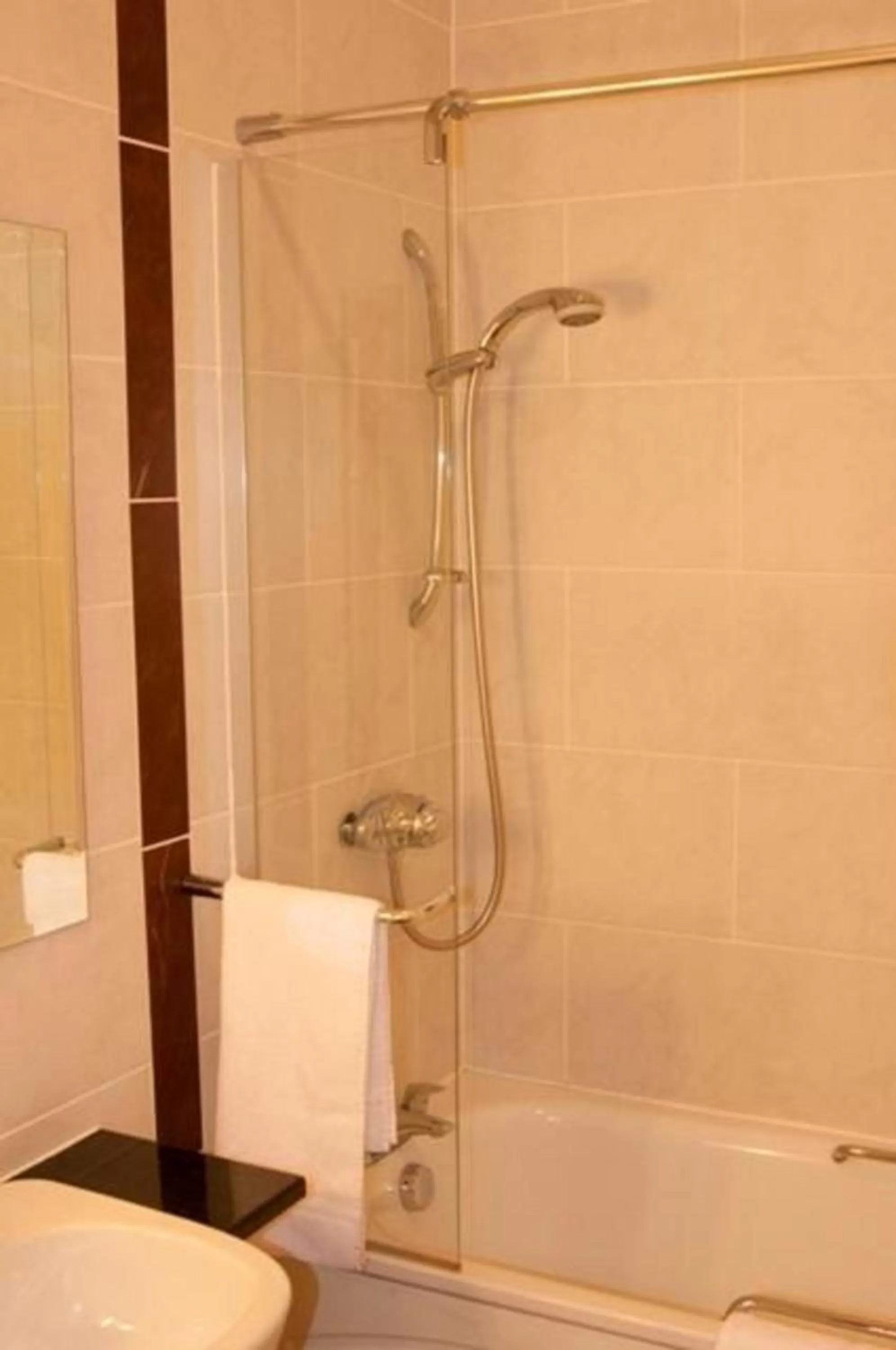 Shower in The Queensgate Hotel