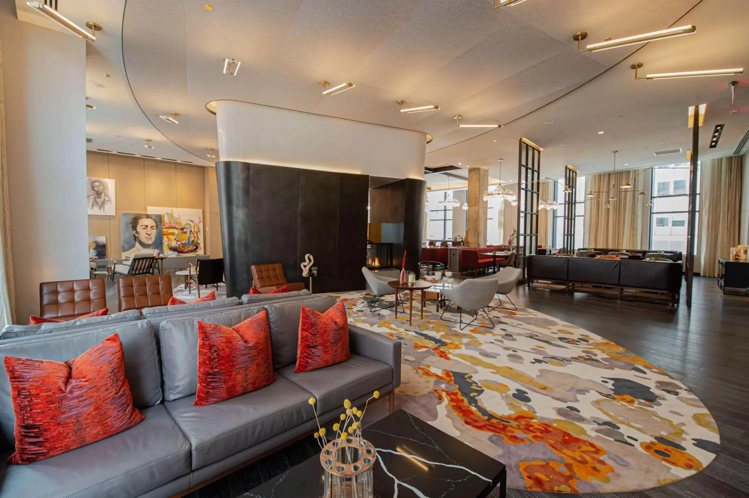 Lobby or reception, Seating Area in Canopy By Hilton Jersey City Arts District