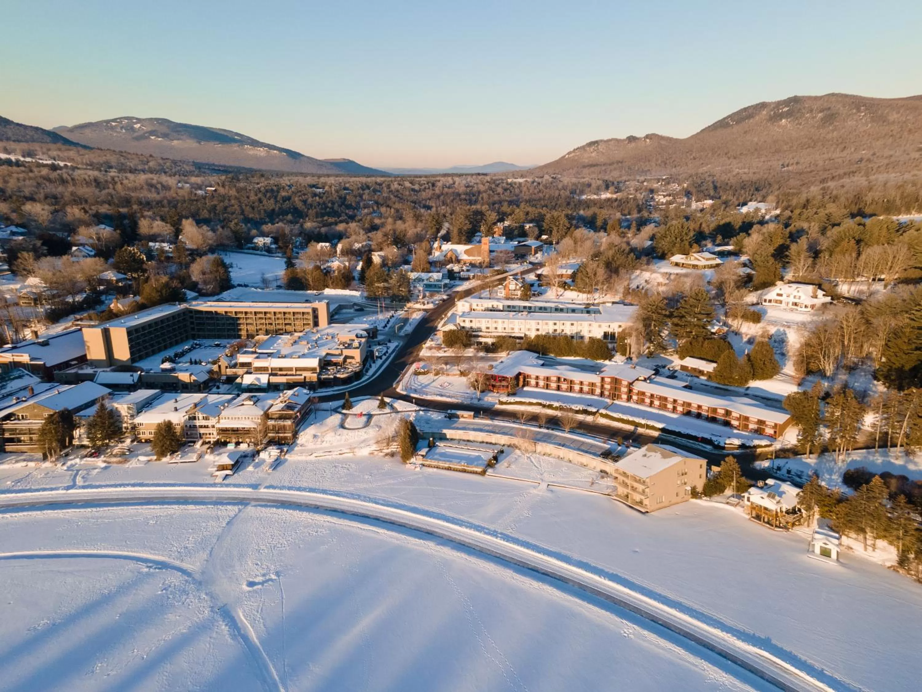 Bird's eye view in High Peaks Resort