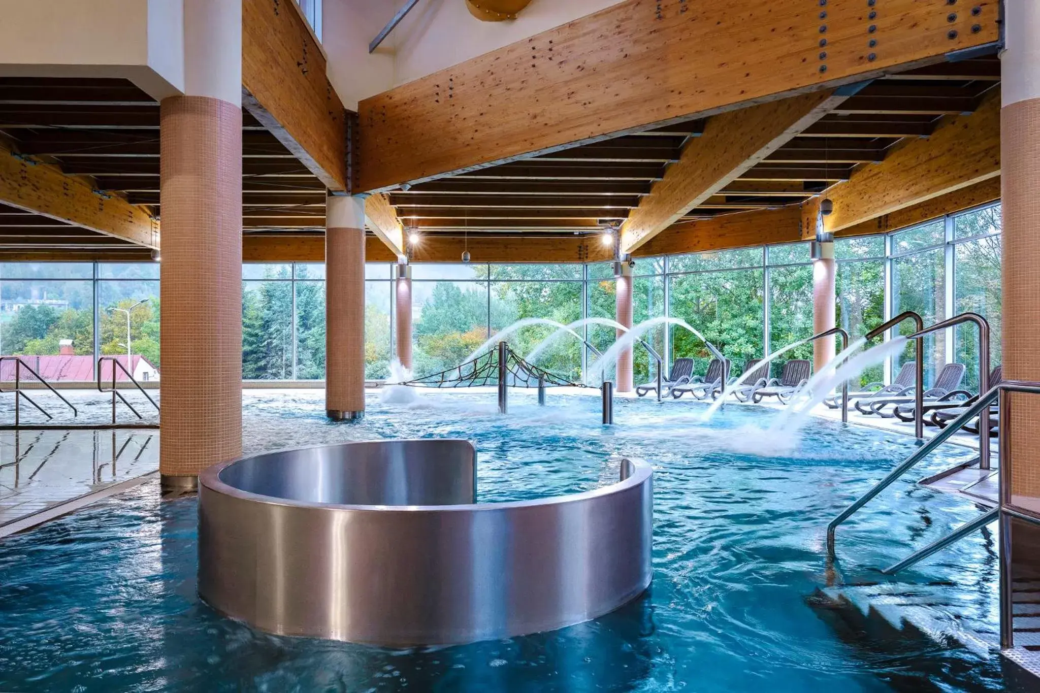 Sauna in Interferie Aquapark Sport Hotel Malachit