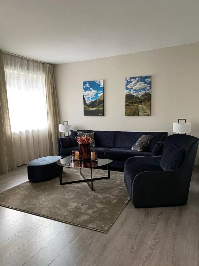 Living room in Dreges Hotell - by Classic Norway Hotels