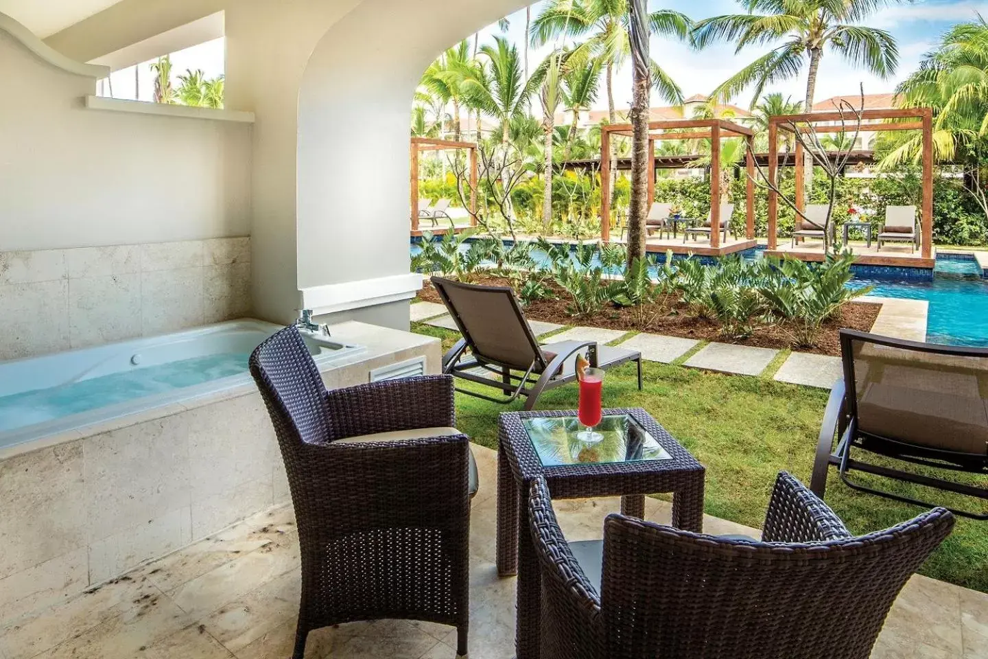 Patio in Secrets Royal Beach Punta Cana - Adults Only