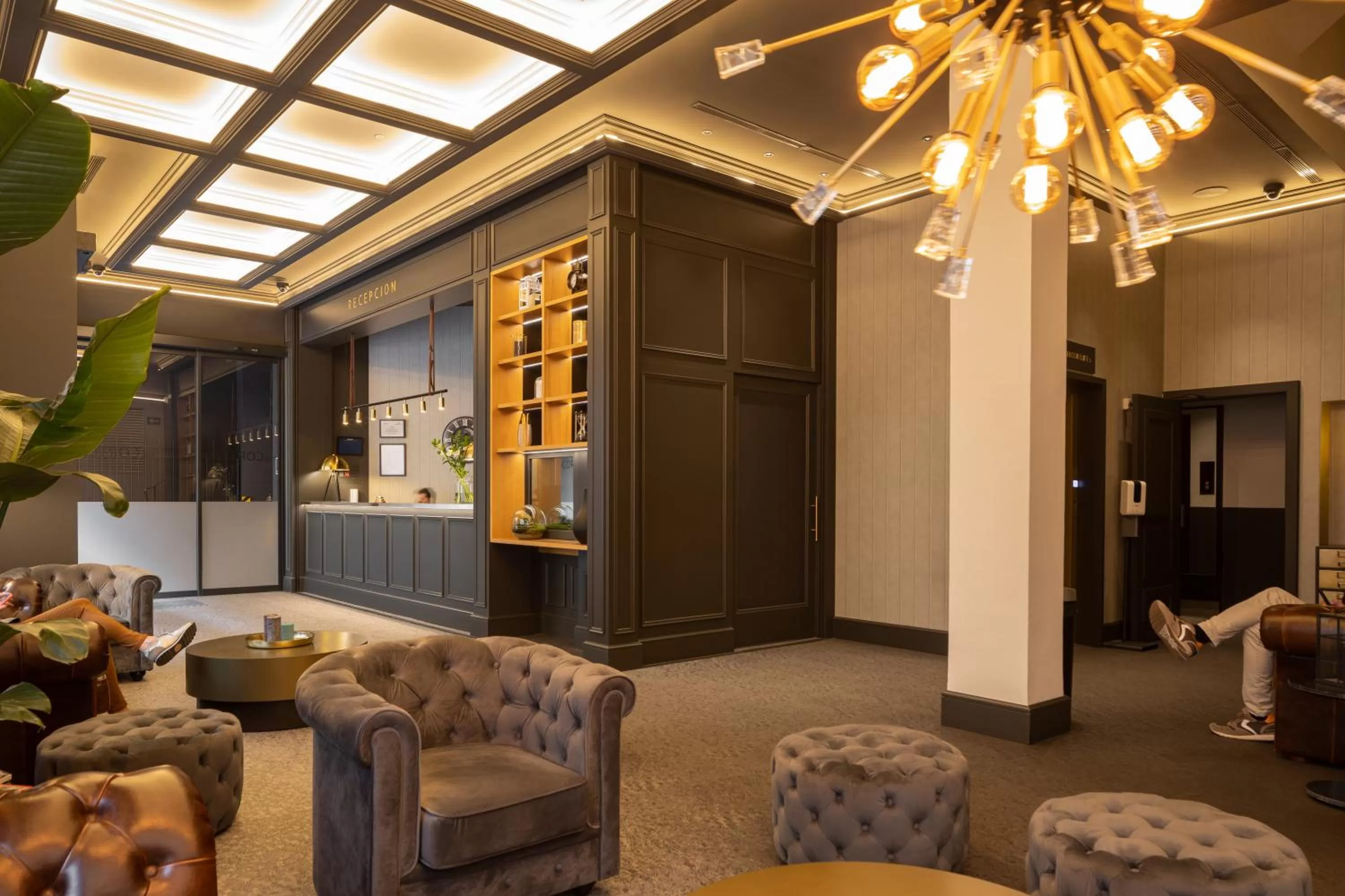 Living room in Hotel Cortezo