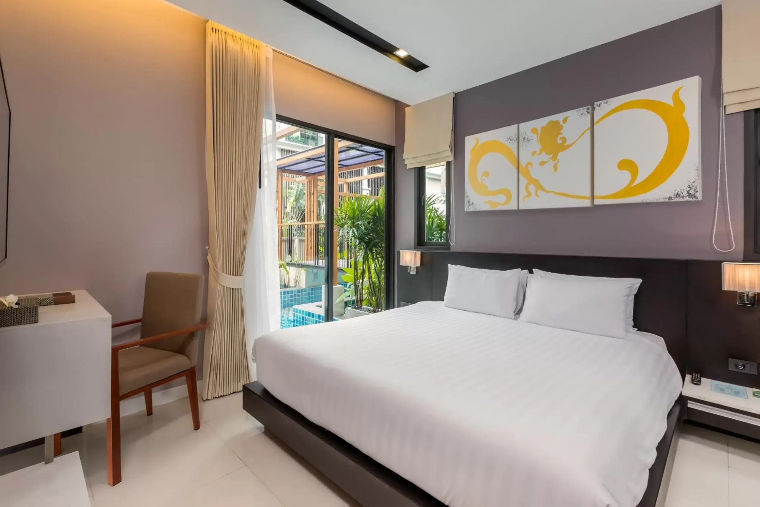 Junior Suite with Pool Access in The Charm Resort Phuket - SHA Certified