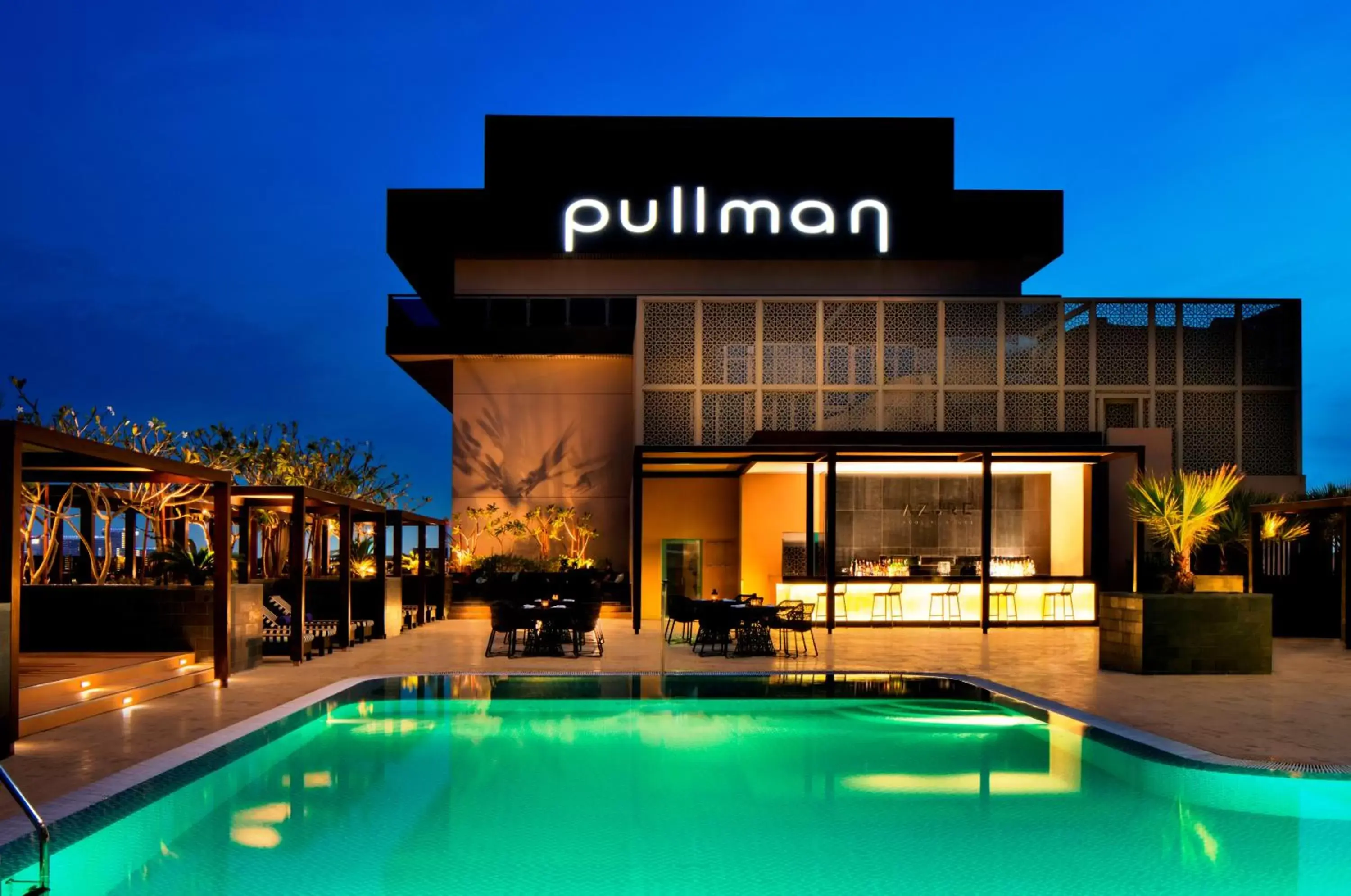 Lounge or bar, Property Building in Pullman Dubai Creek City Centre Residences
