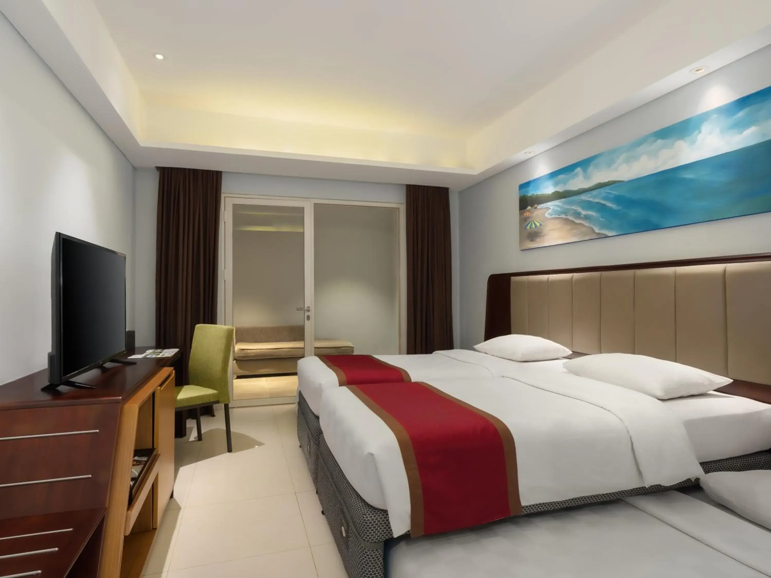 Bedroom, Bed in d'primahotel Kualanamu Medan