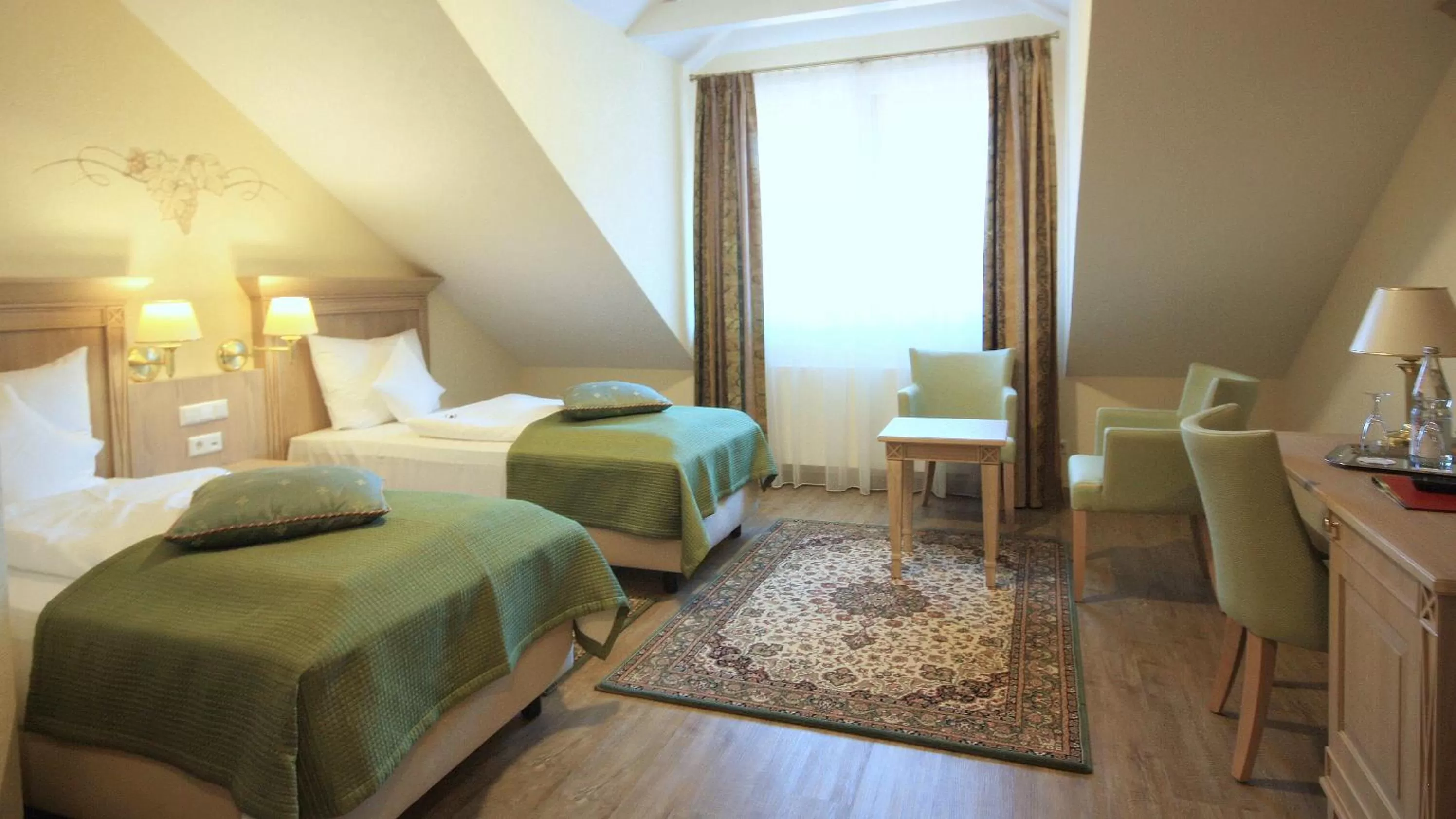 Day, Bed in Hotel Rebstock