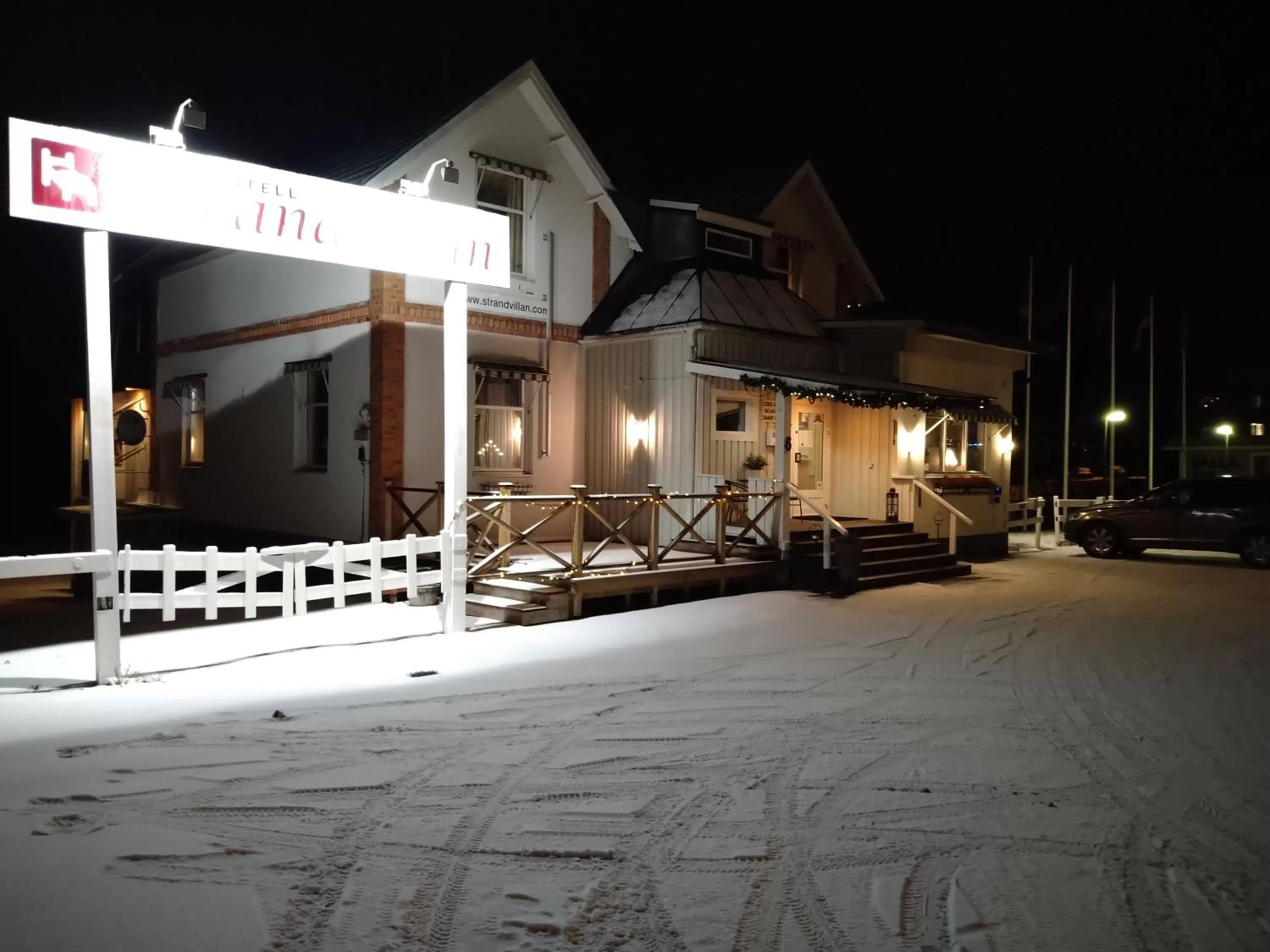 Property building in Hotell Strandvillan Orsa