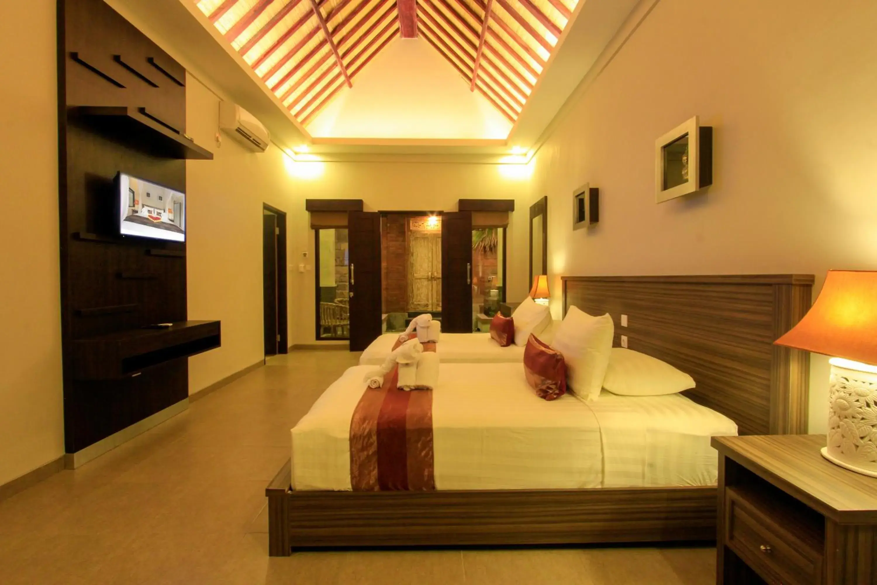 Bedroom in Griya Shanti Villas & Spa