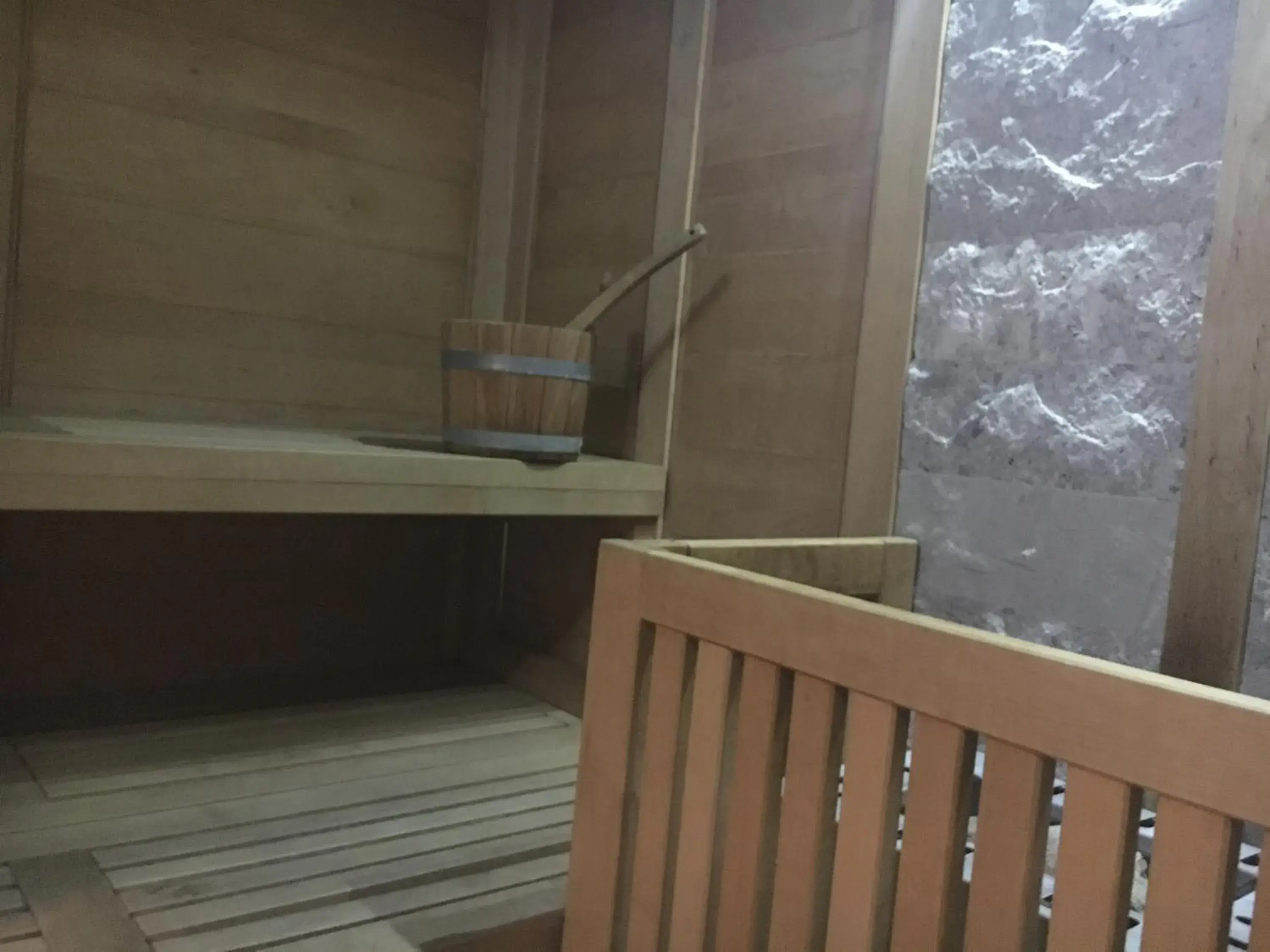 Sauna in Garni Enrosadira