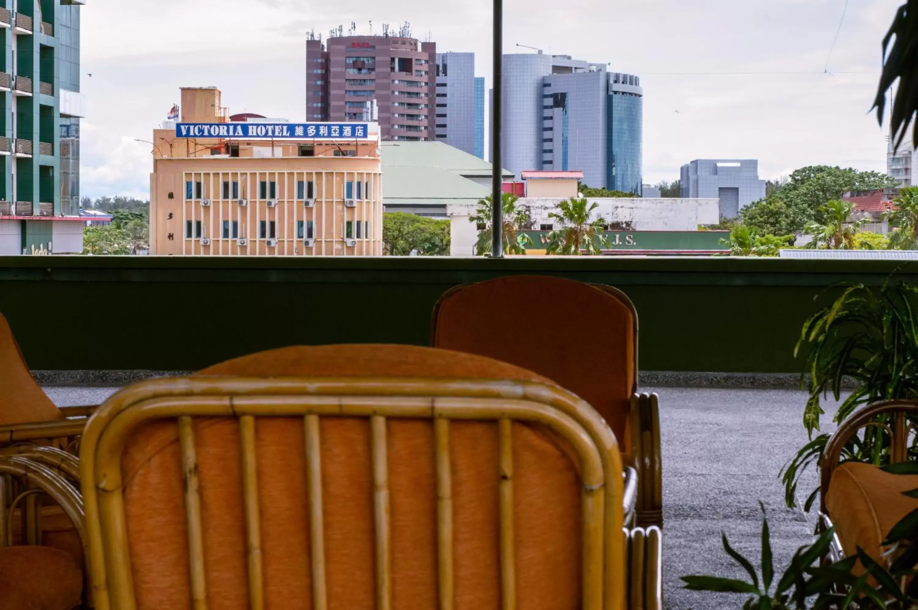 Patio in Labuan Avenue Hotel