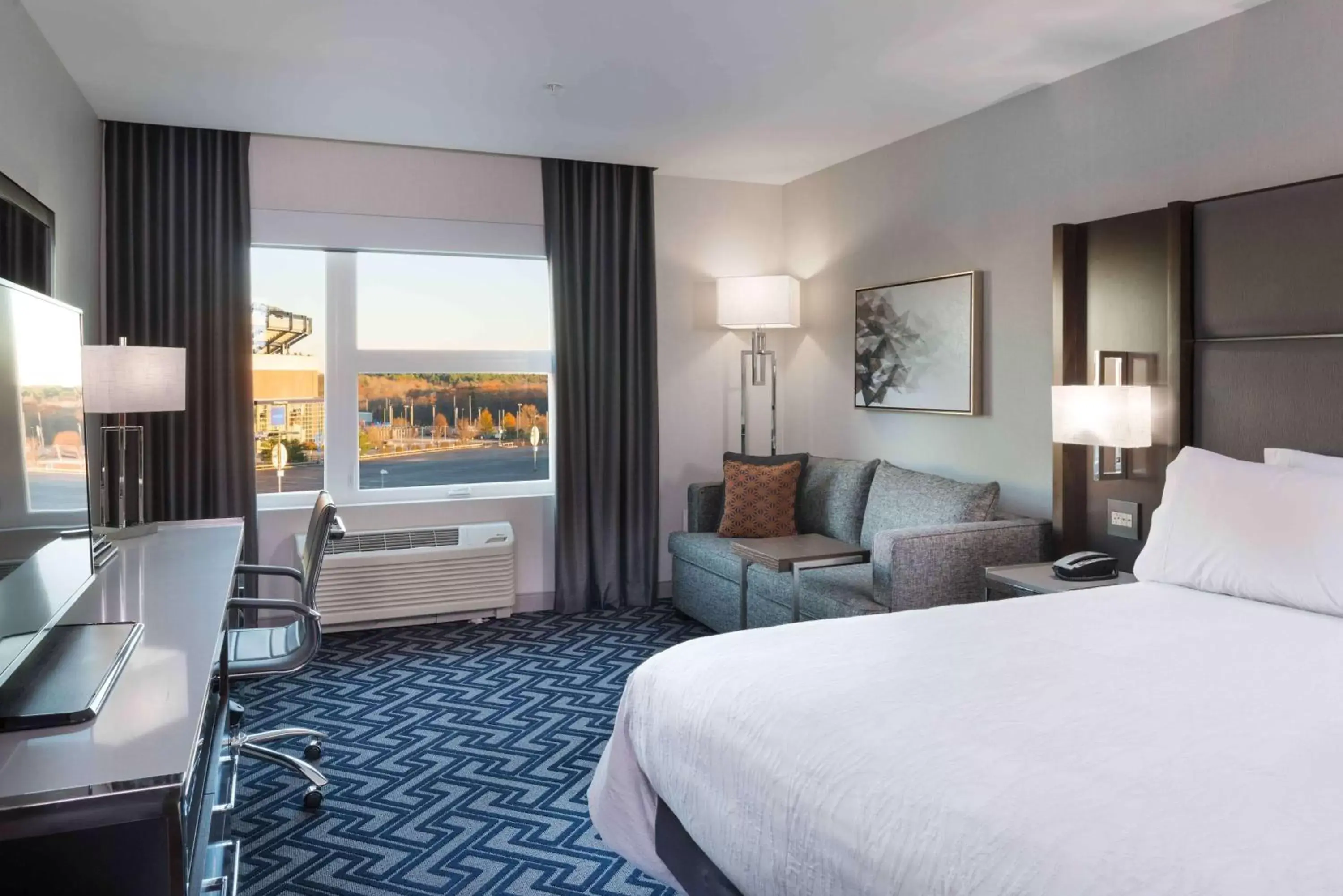 Bed in Hilton Garden Inn Foxborough Patriot Place Bed in Hilton Garden Inn Foxborough Patriot Place