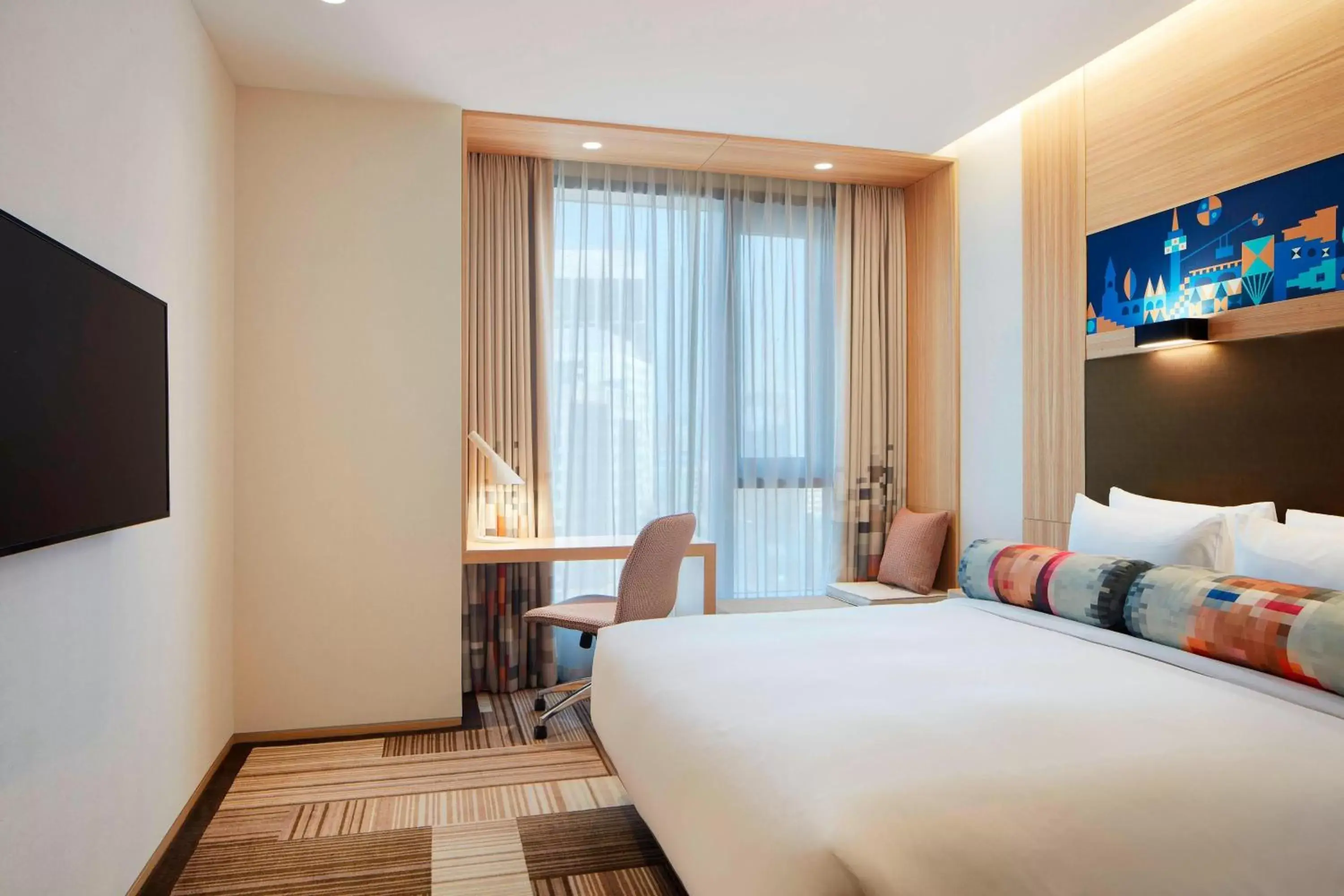 Photo of the whole room, Bed in Aloft Seoul Myeongdong