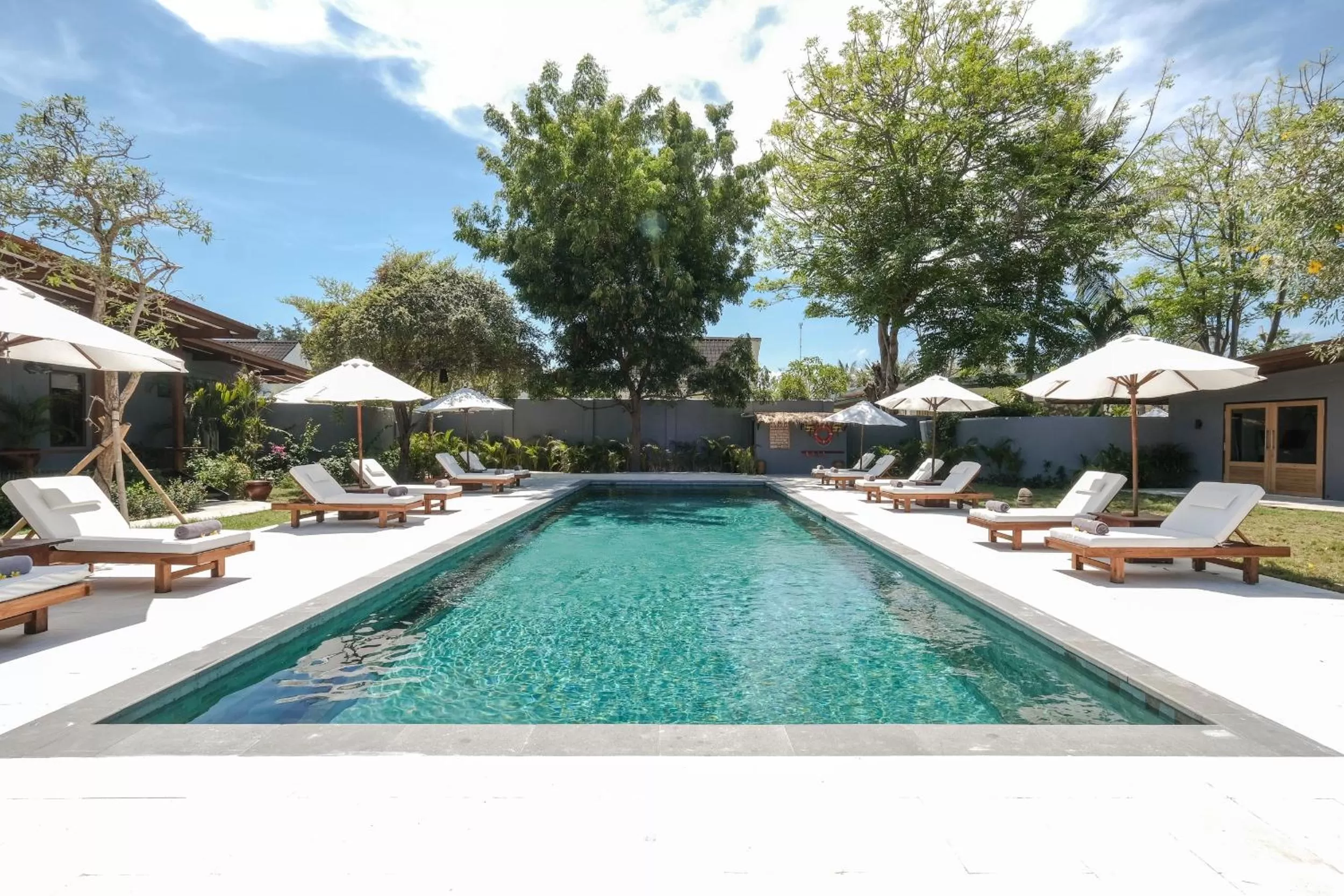 Swimming pool in Pondok Santi Estate