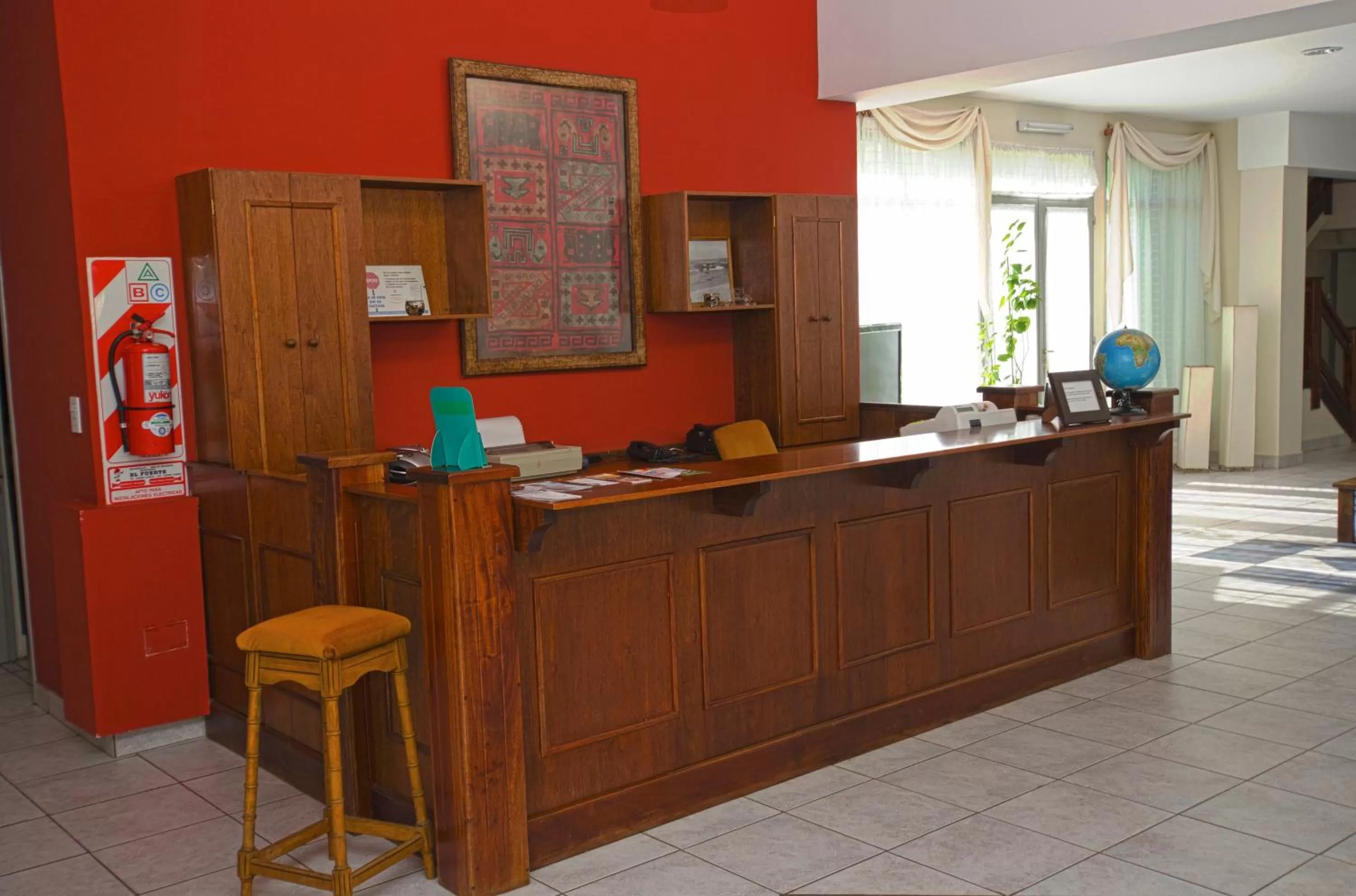 Lobby or reception in Hotel Amado