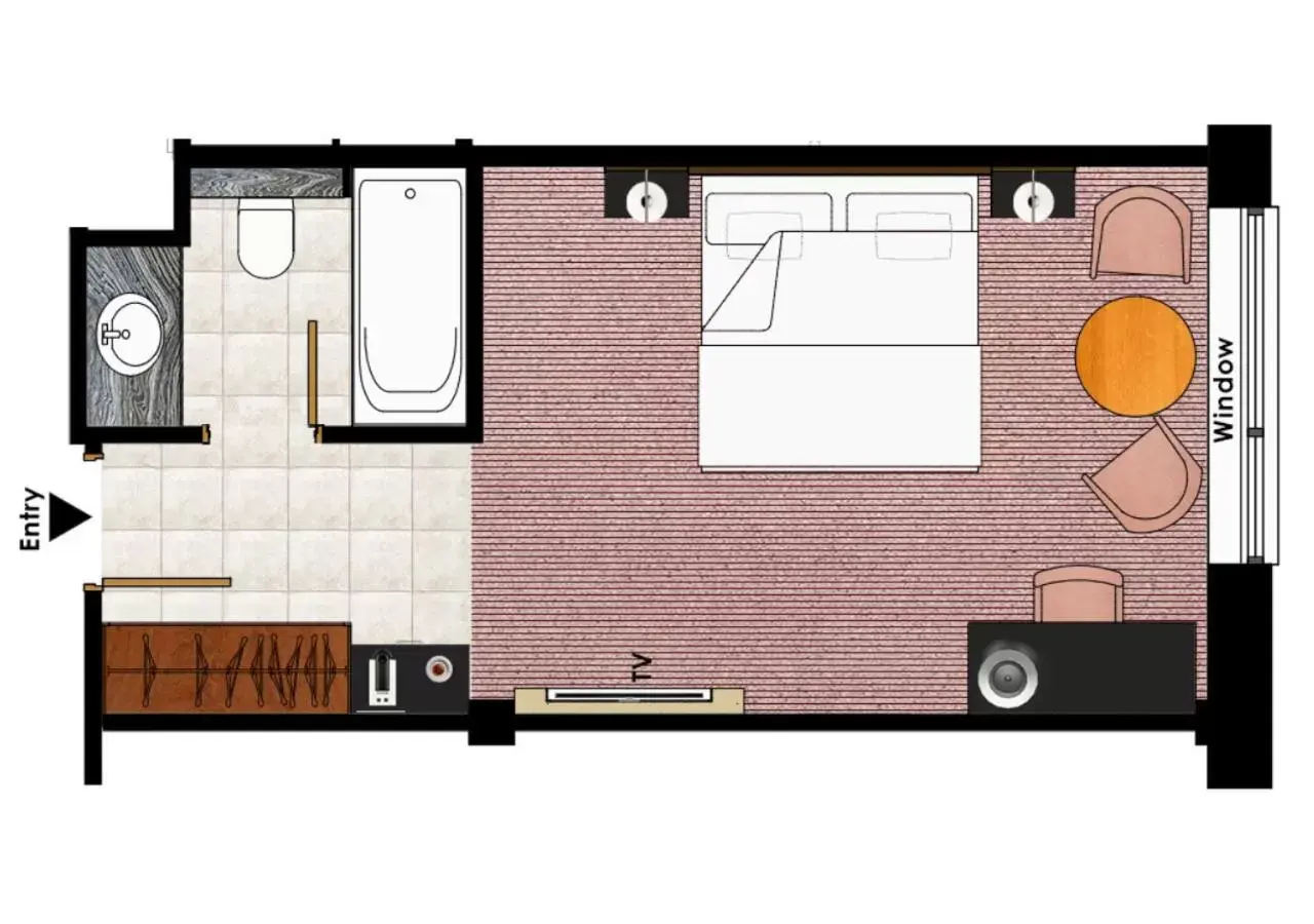 Floor Plan in The Galmont Hotel & Spa