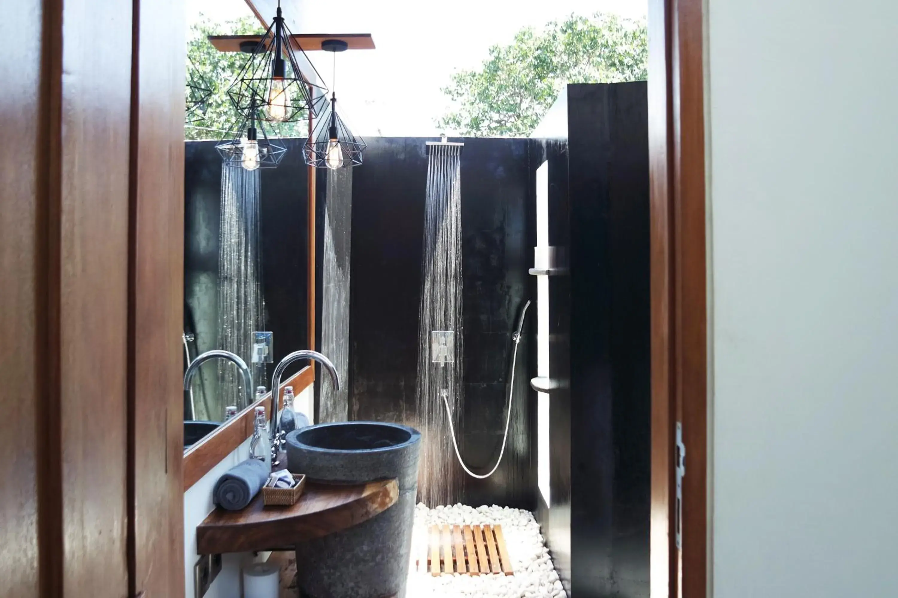 Shower, Bathroom in Stay Shark Villas Gili Air