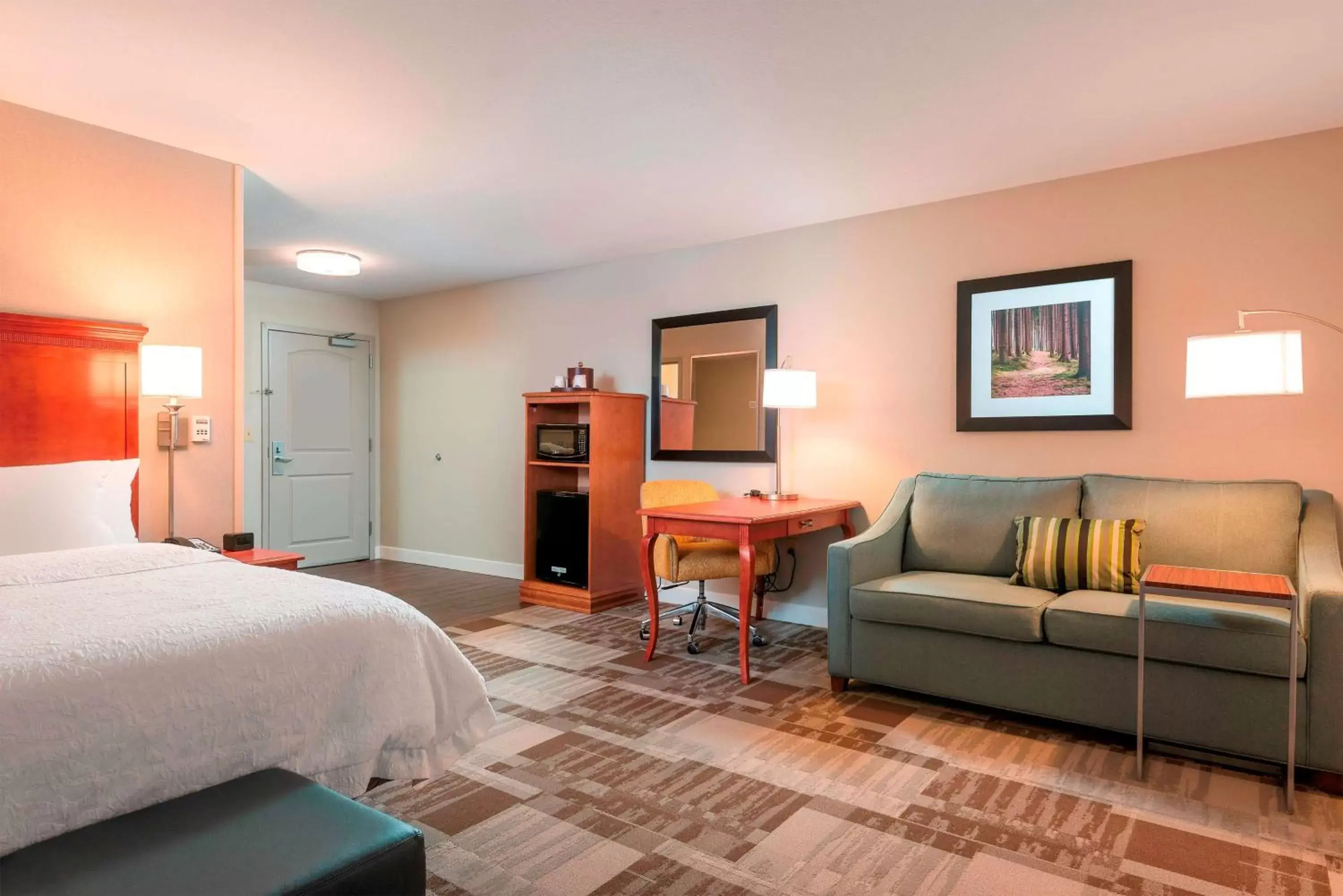 Bedroom, Seating Area in Hampton Inn Bellevue