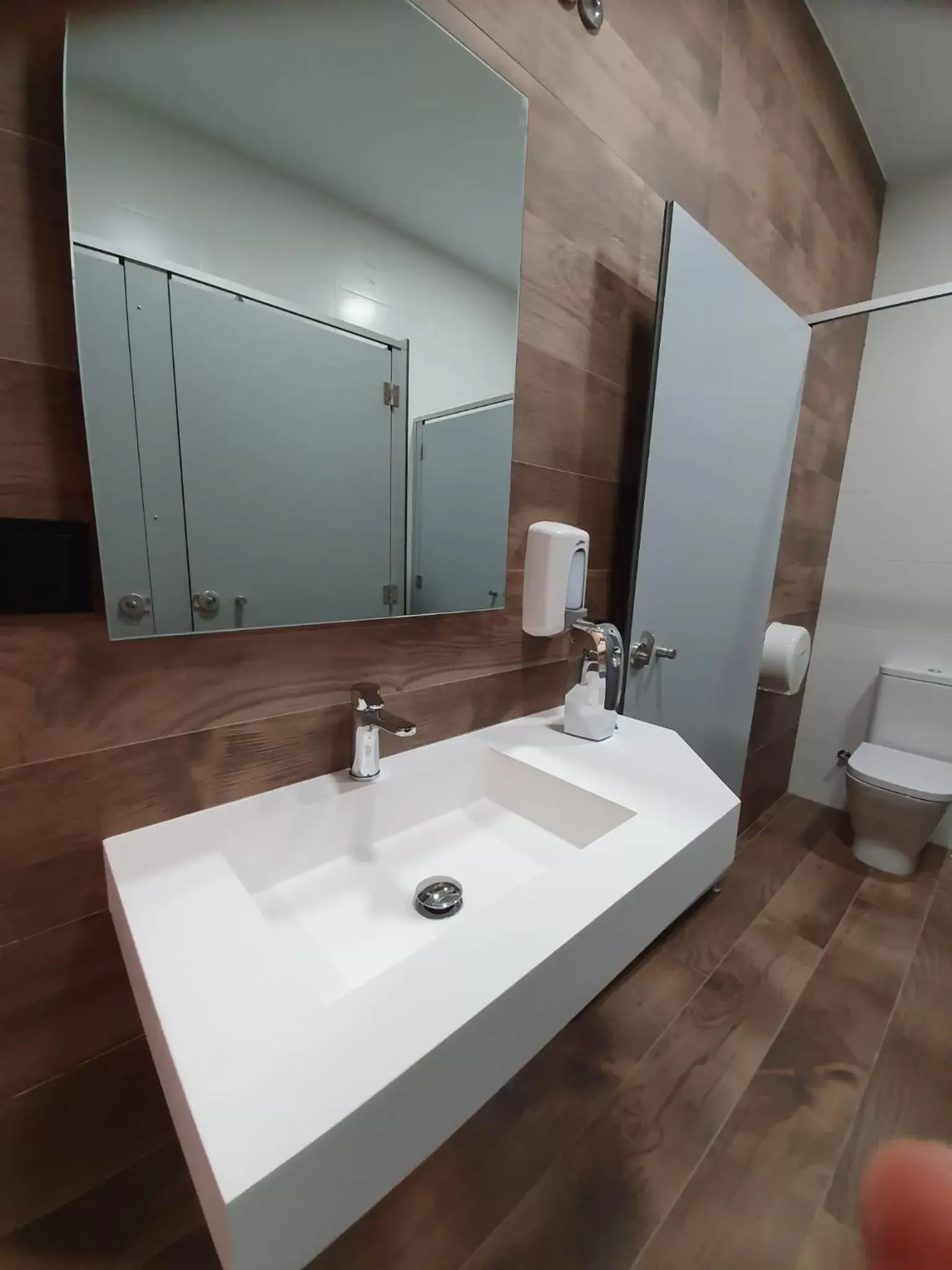 Bathroom in Albergue Casa Cuartel