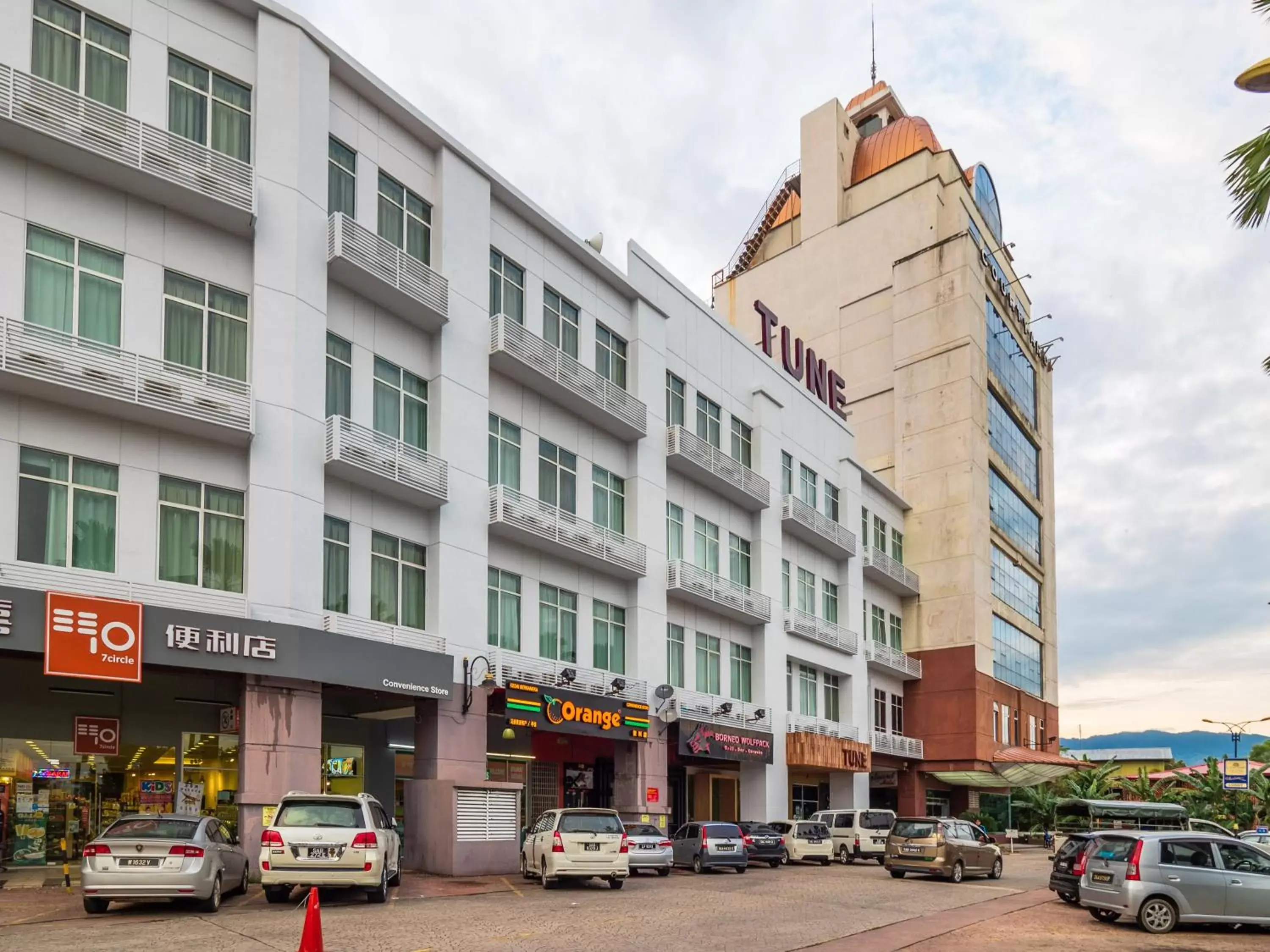 Facade/entrance, Property Building in Tune Hotel - 1Borneo Kota Kinabalu