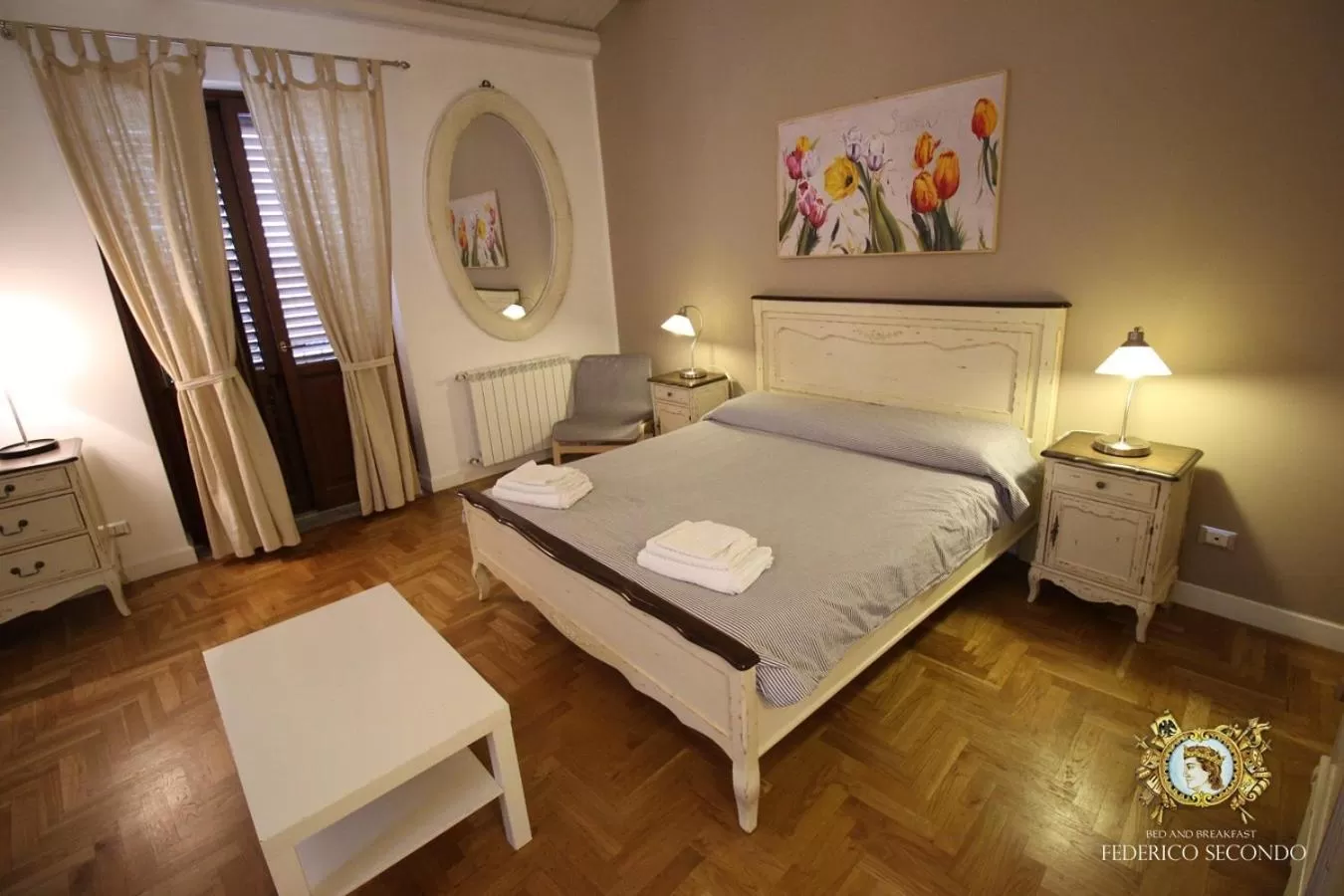 Bedroom, Bed in Federico Secondo B&B