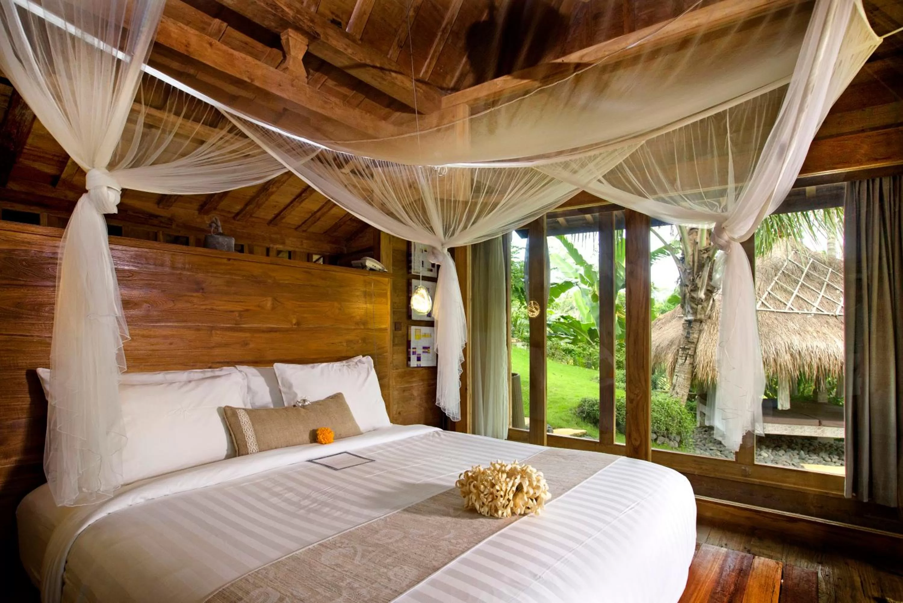 Bed in Blue Karma Dijiwa Ubud