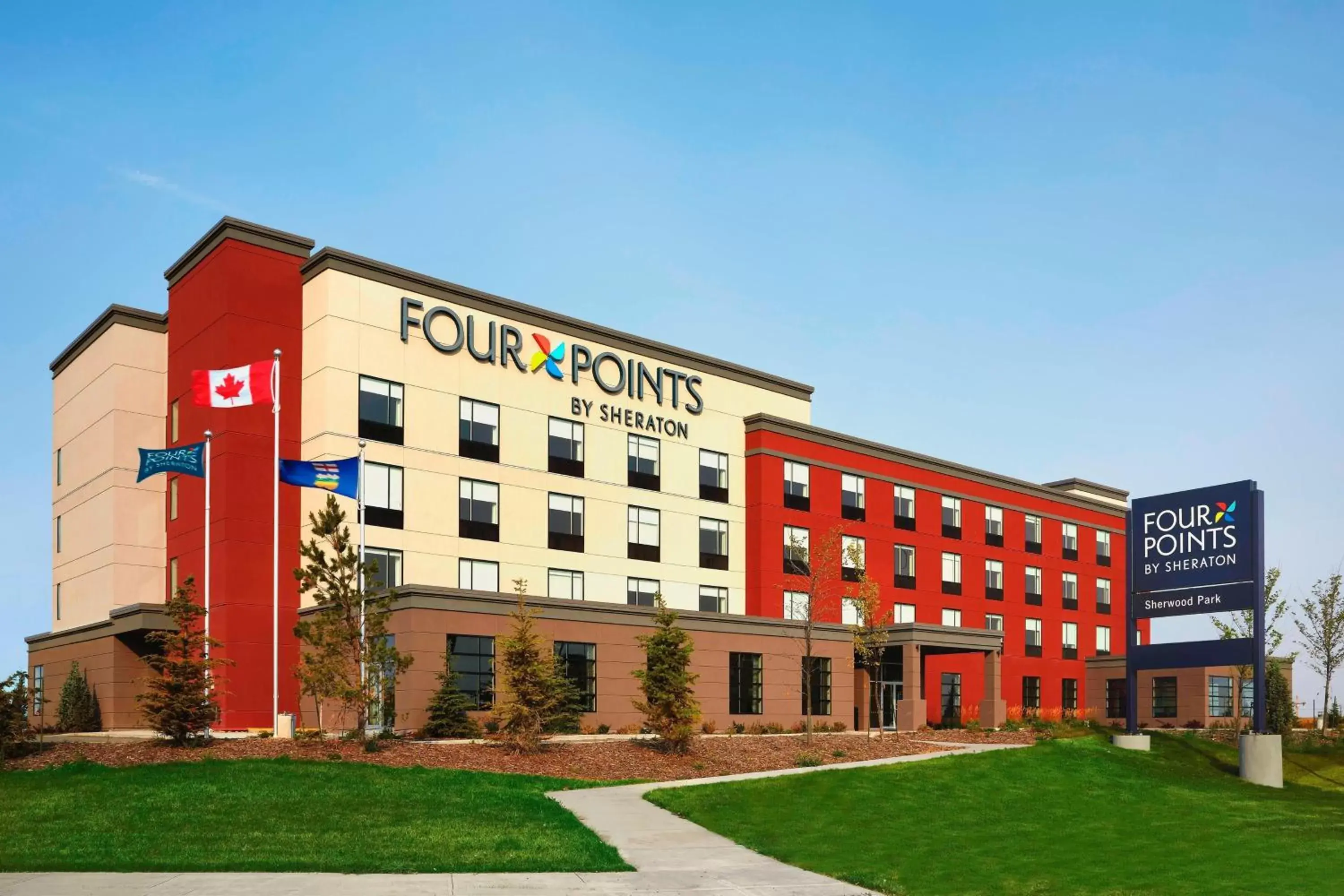 Property Building in Four Points by Sheraton Sherwood Park