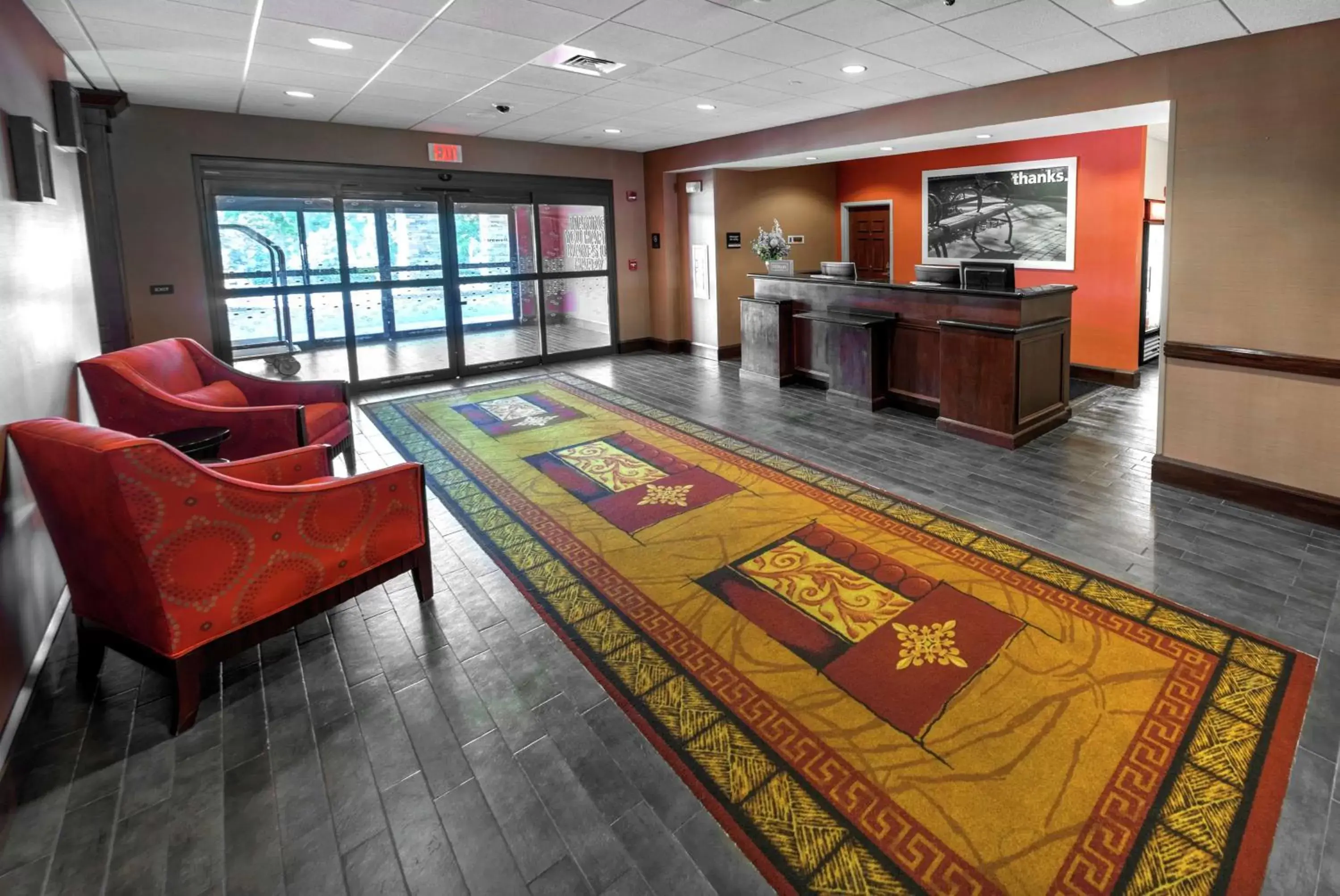 Lobby or reception in Hampton Inn & Suites Chadds Ford Lobby or reception in Hampton Inn & Suites Chadds Ford