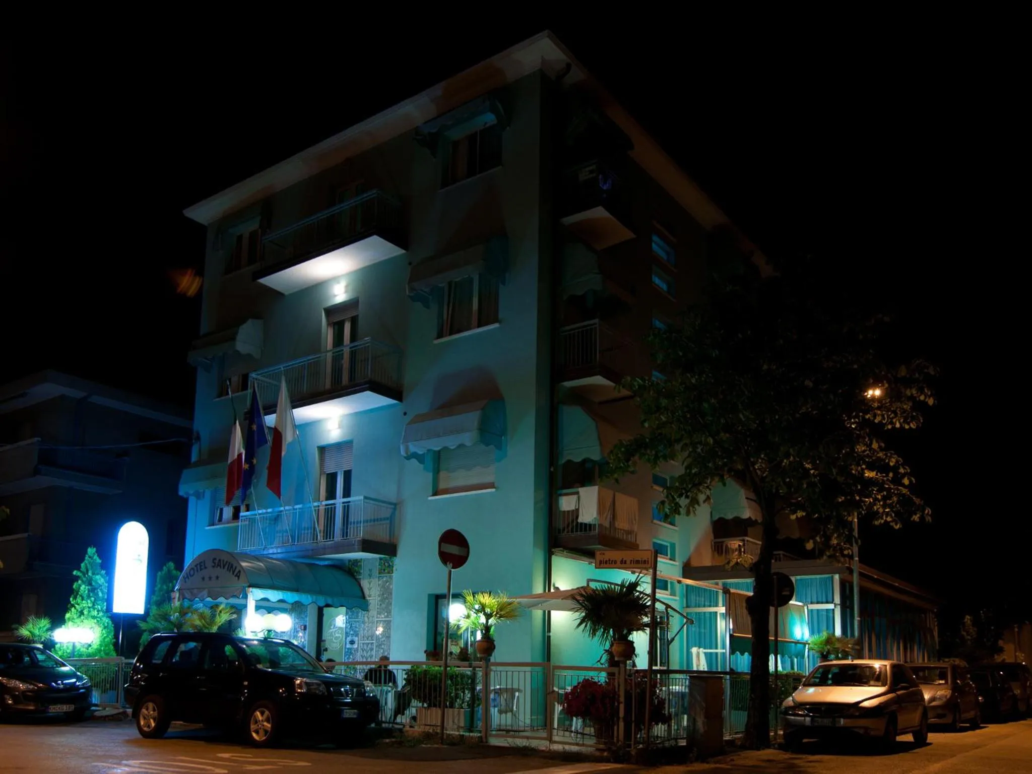 Property building in Hotel Savina