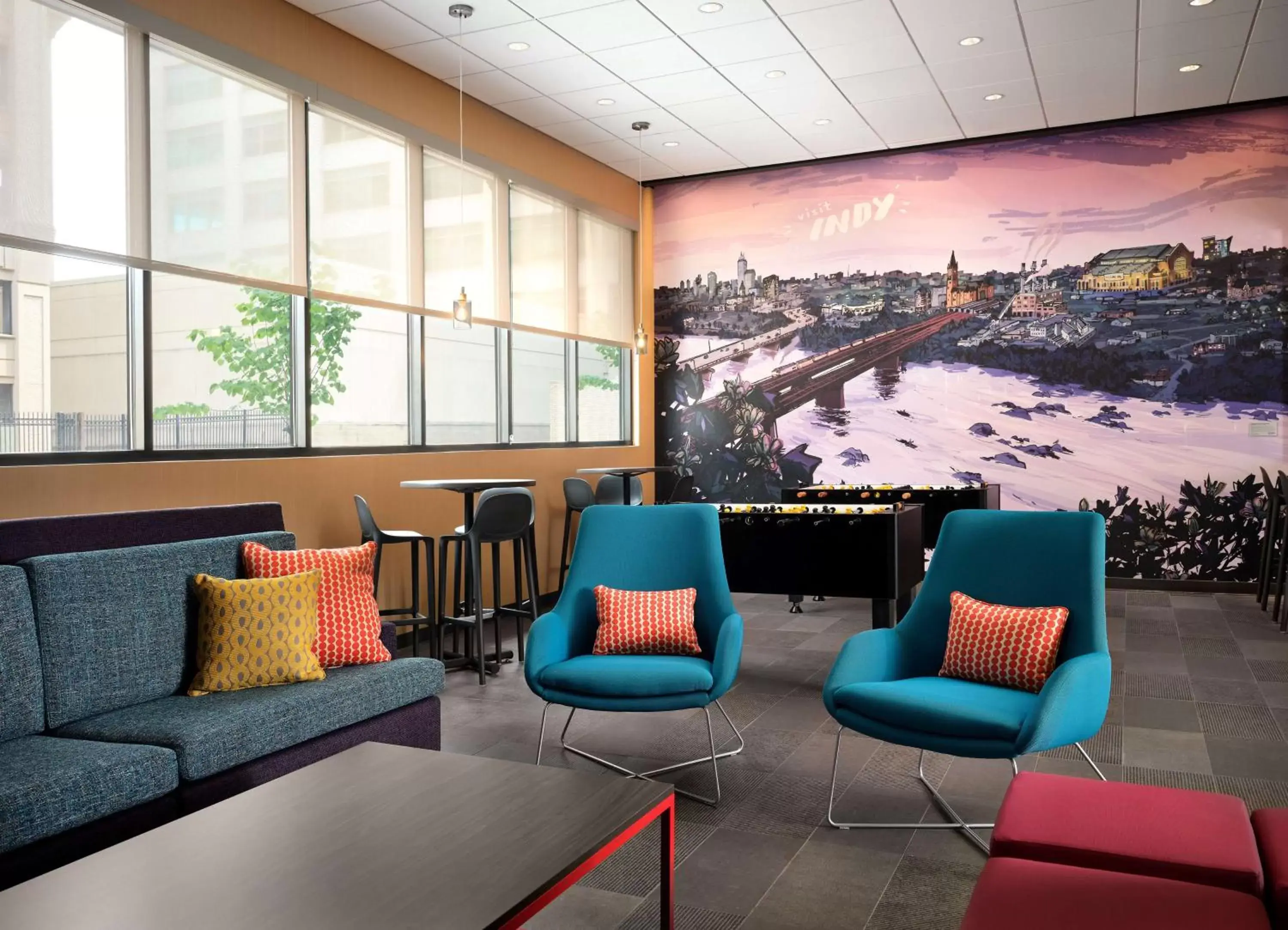 Lobby or reception in Tru By Hilton Indianapolis Downtown, In Lobby or reception in Tru By Hilton Indianapolis Downtown, In