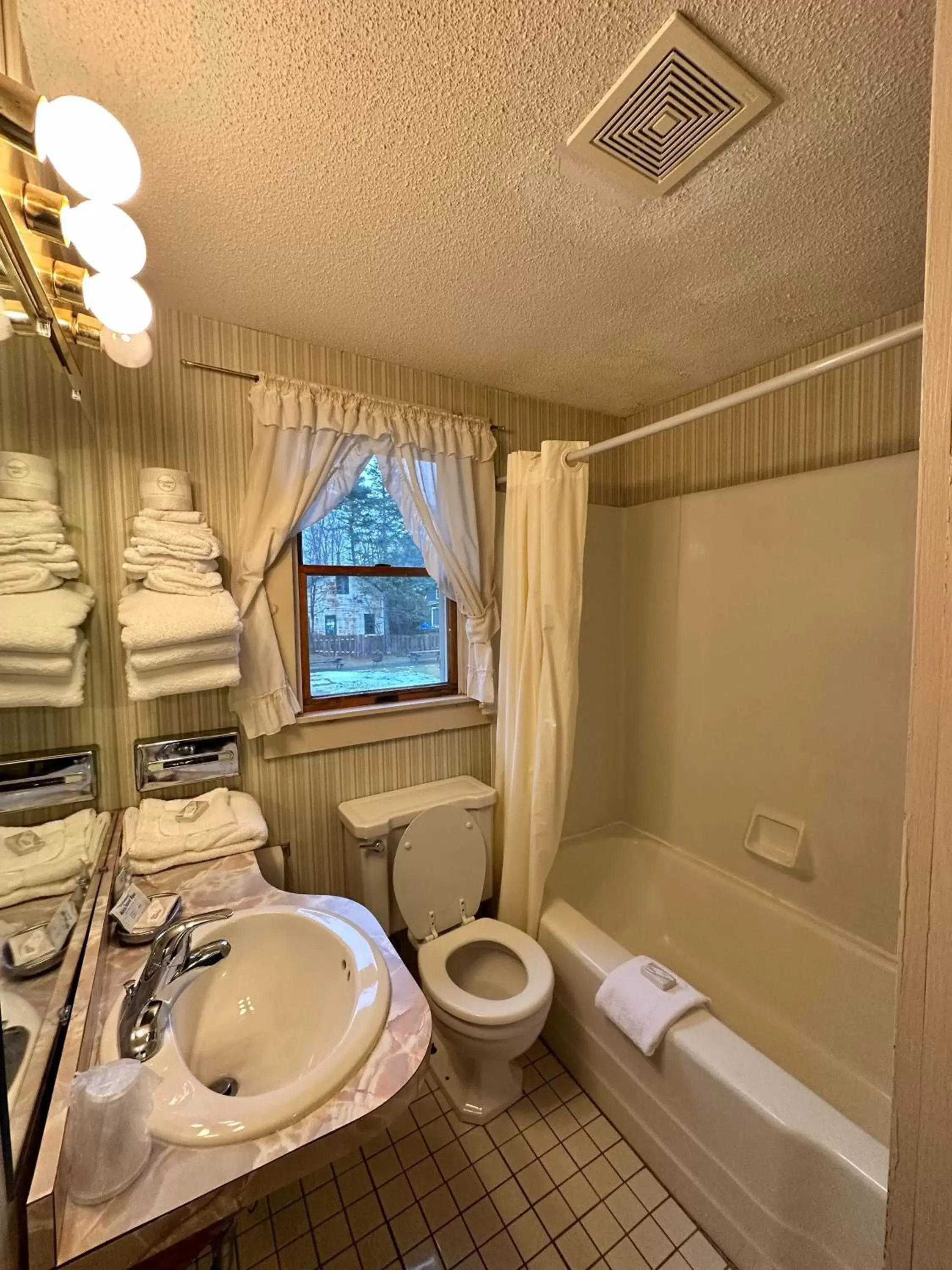 Photo of the whole room, Bathroom in Maple Leaf Inn Lake Placid