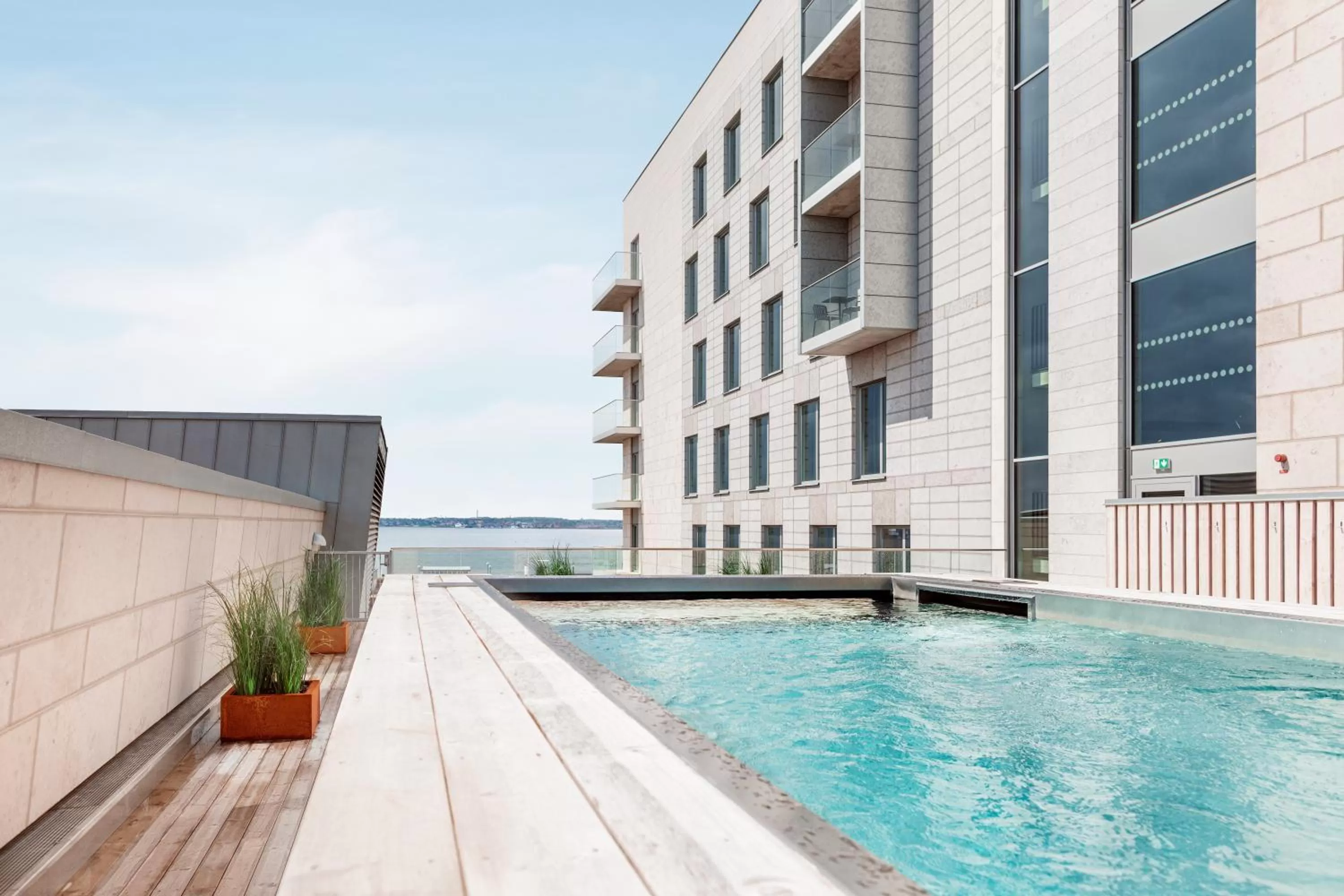 Swimming pool in Clarion Hotel Sea U