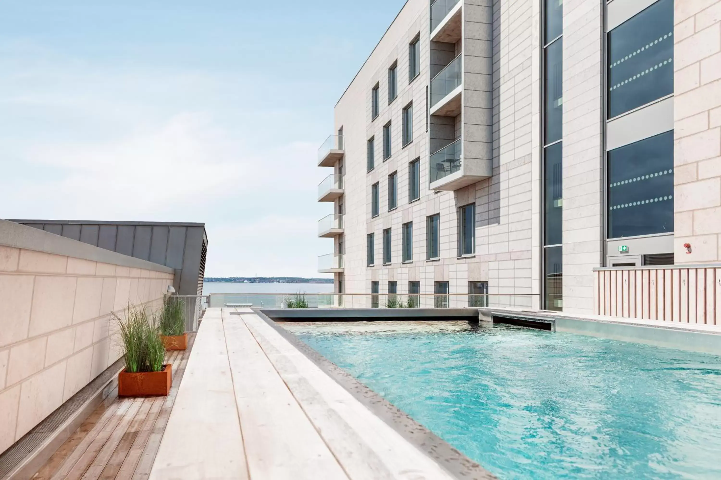 Swimming pool in Clarion Hotel Sea U Swimming pool in Clarion Hotel Sea U