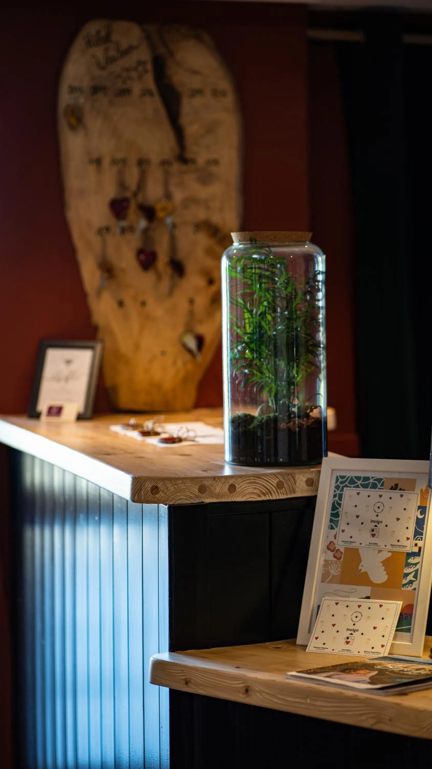 Lobby or reception in Hôtel Vauban