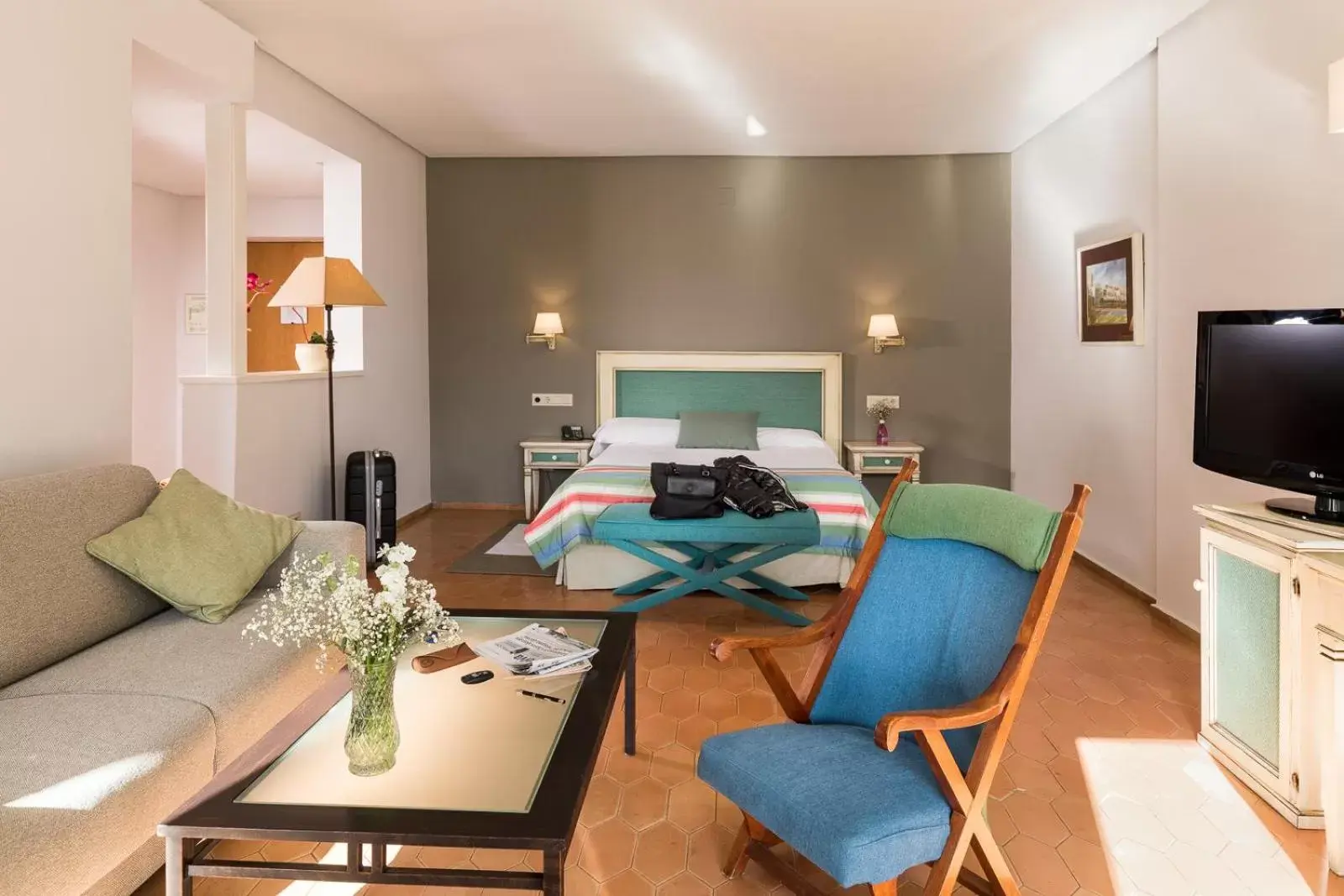 Photo of the whole room in Parador de Ayamonte Photo of the whole room in Parador de Ayamonte