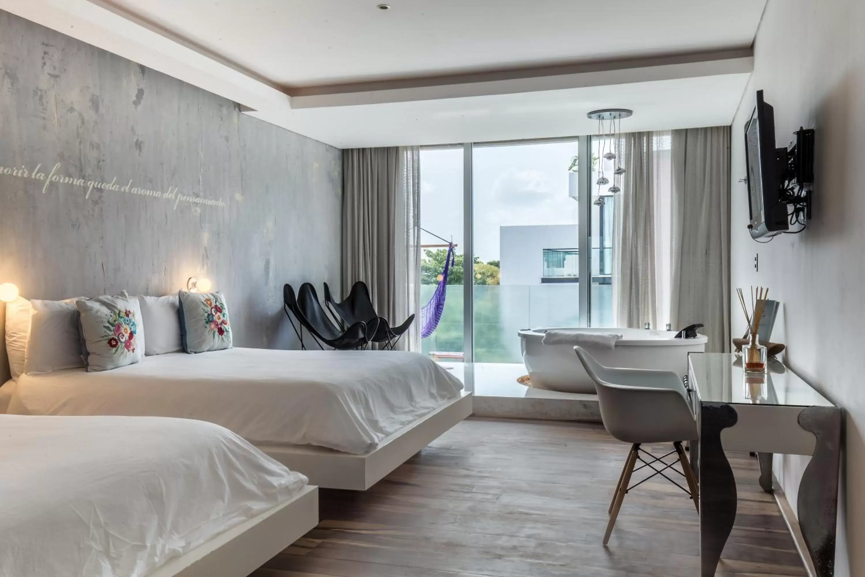 Bed in Be Playa Hotel Boutique & Rooftop Bar Bed in Be Playa Hotel Boutique & Rooftop Bar