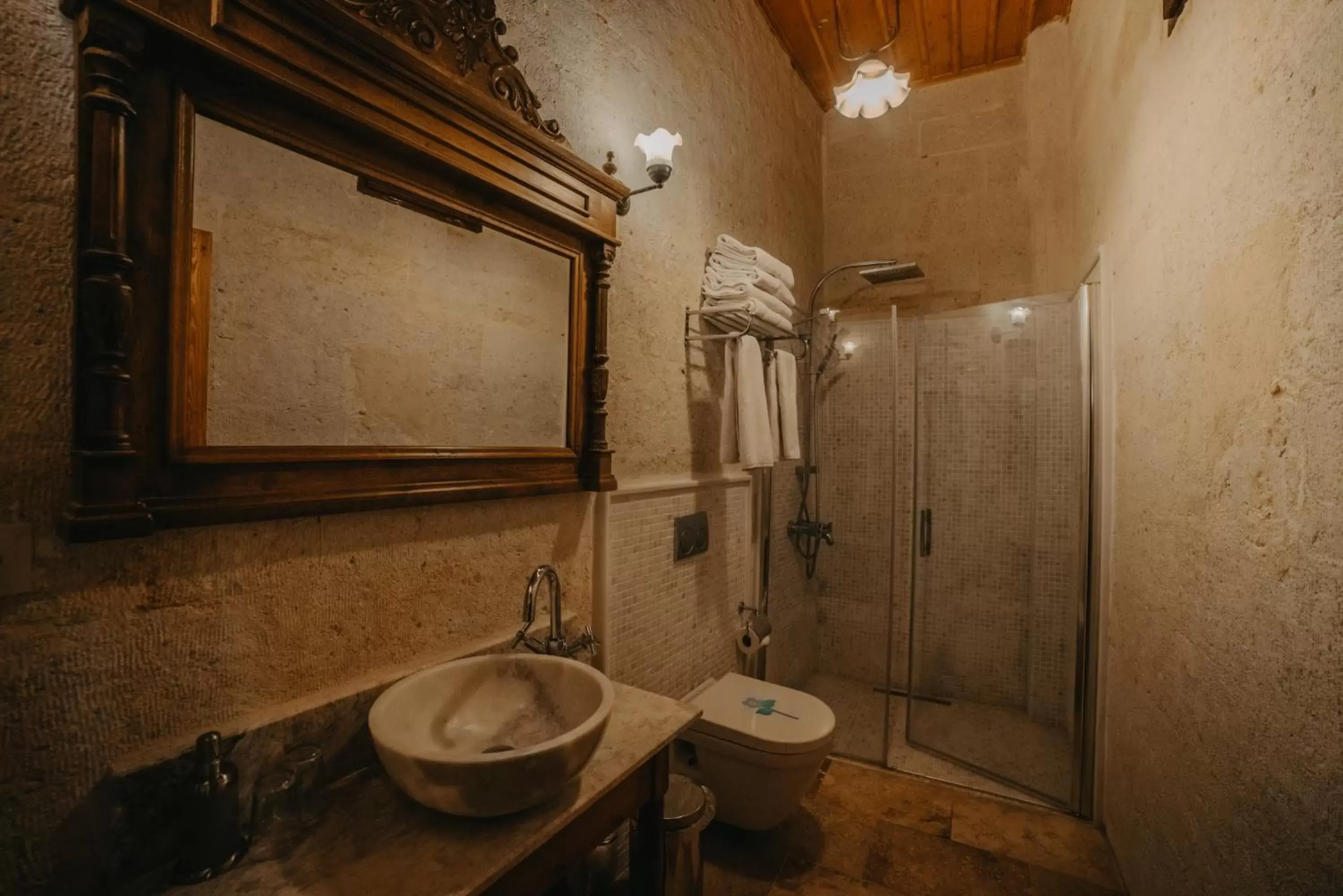 Bathroom in Dere Suites Cappadocia